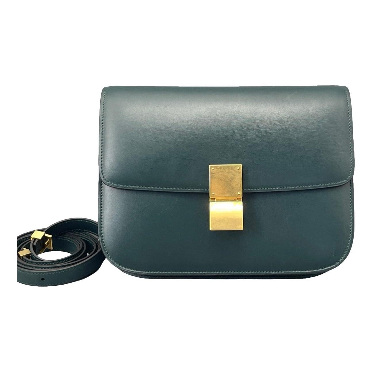 Classic leather crossbody bag