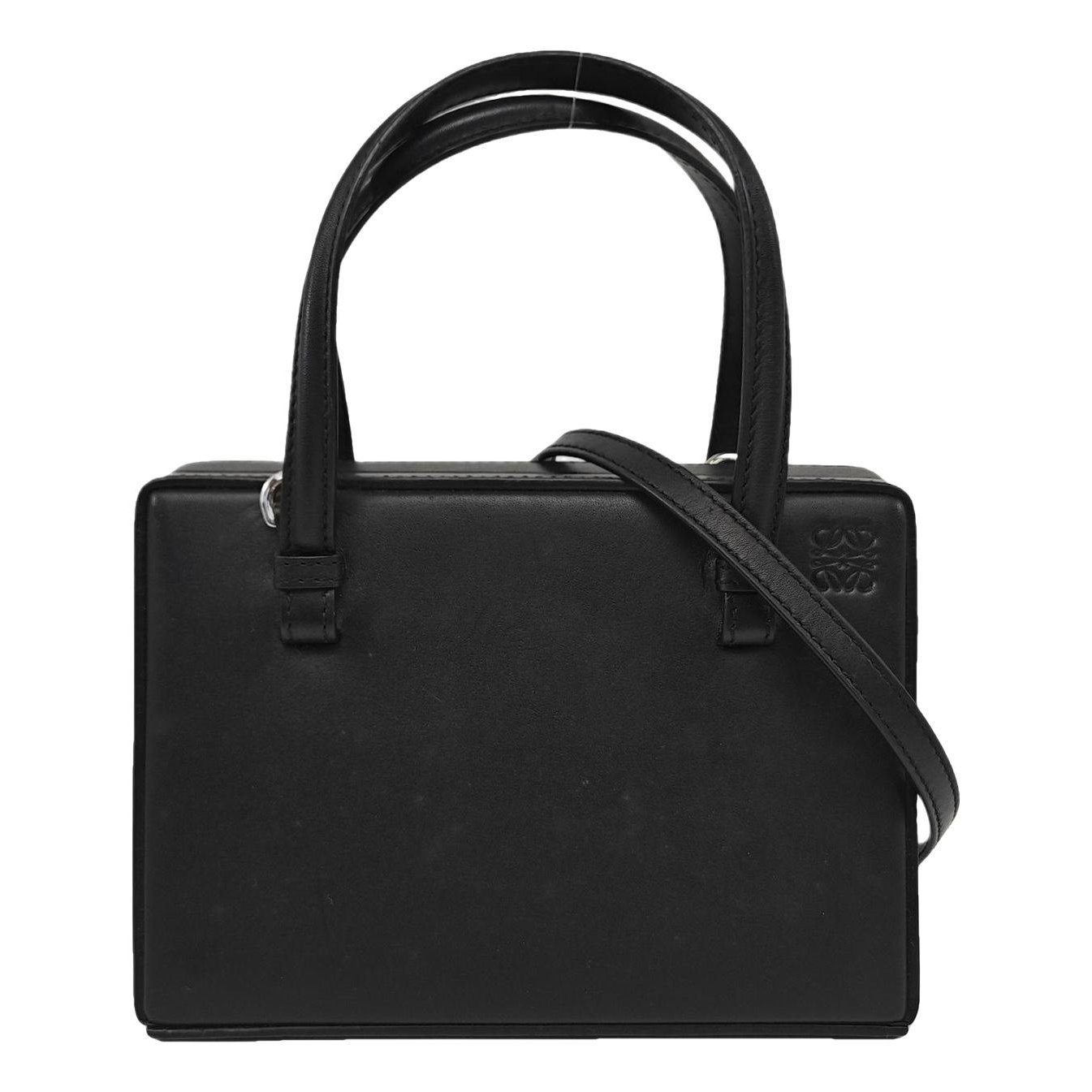 Postal leather handbag