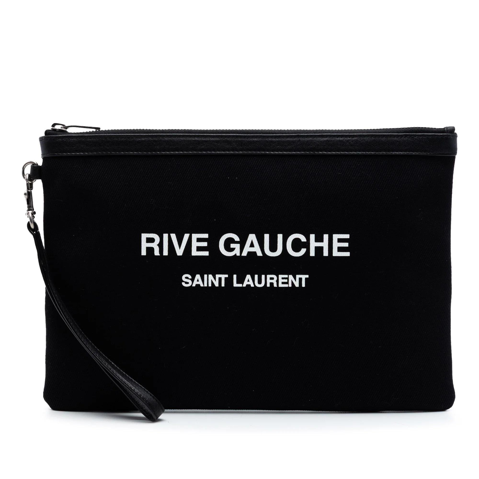 Rive Gauche cloth handbag