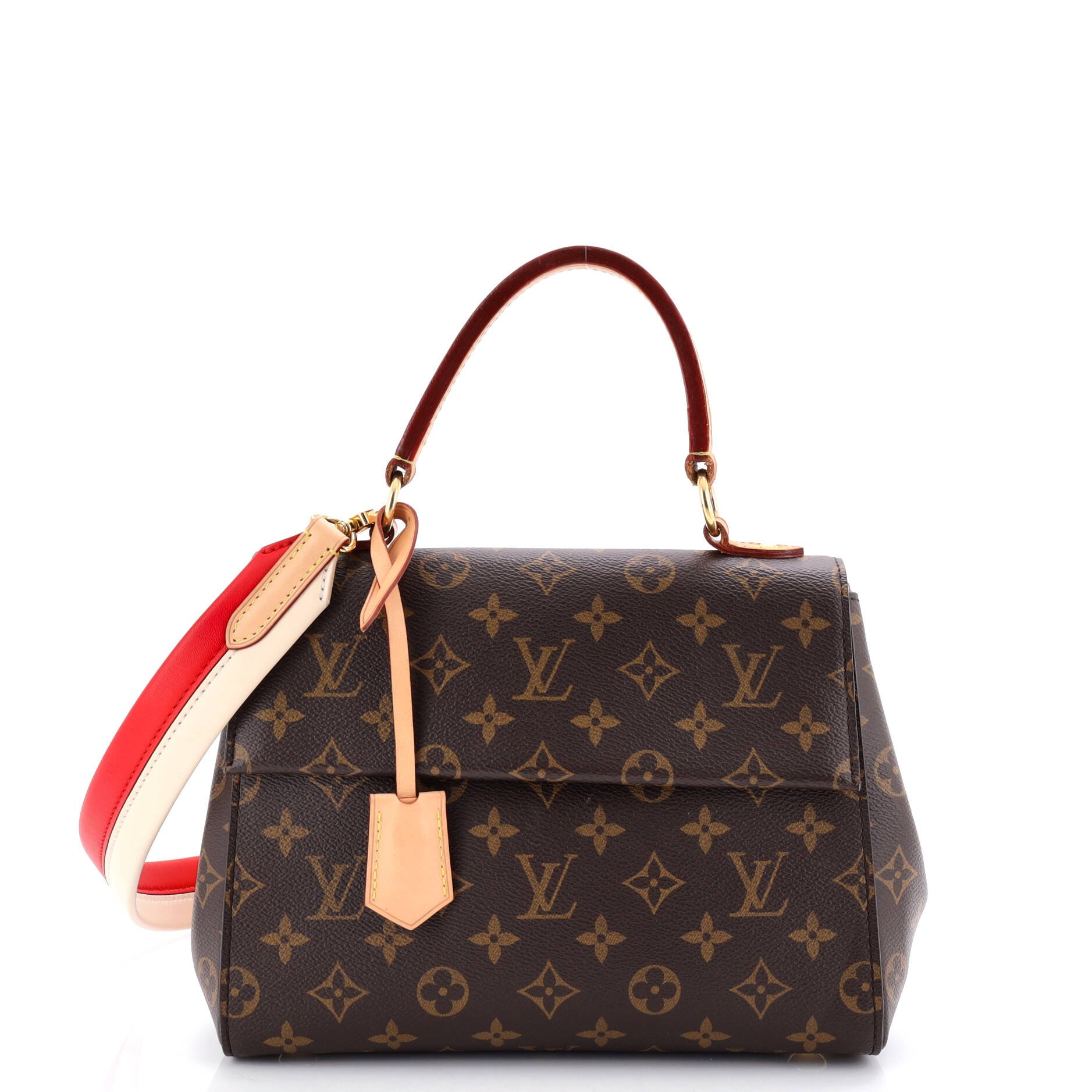 Louis Vuitton Cluny Top Handle Bag Monogram Canvas BB