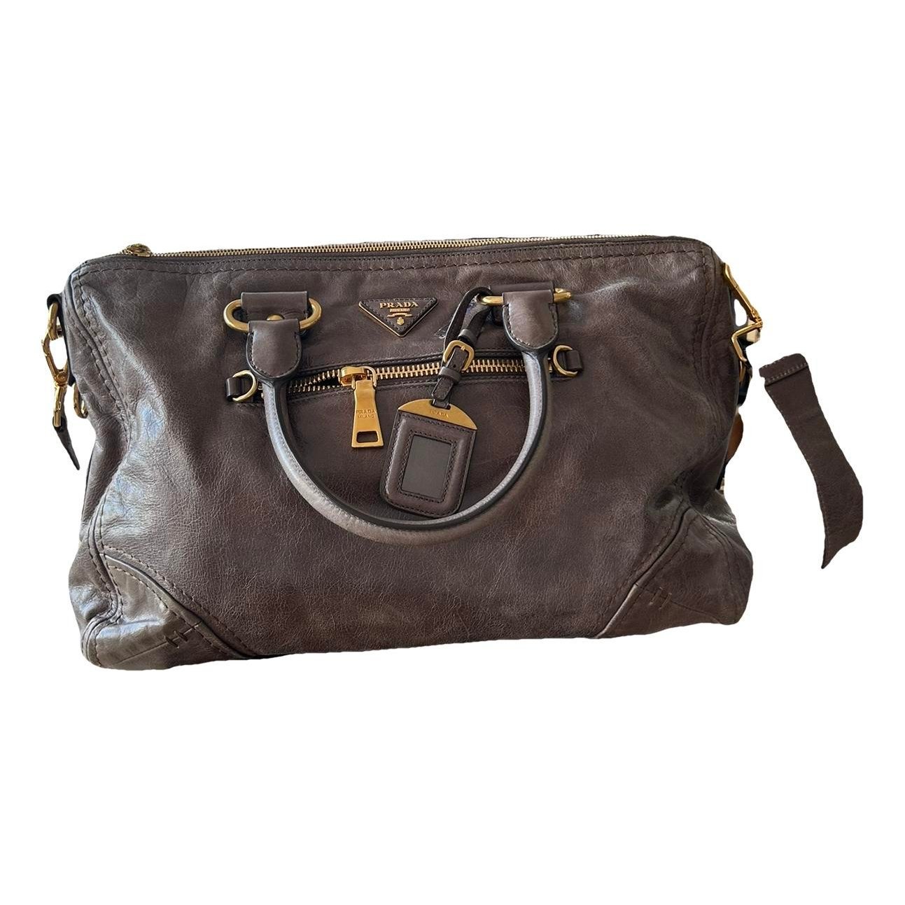 Leather handbag