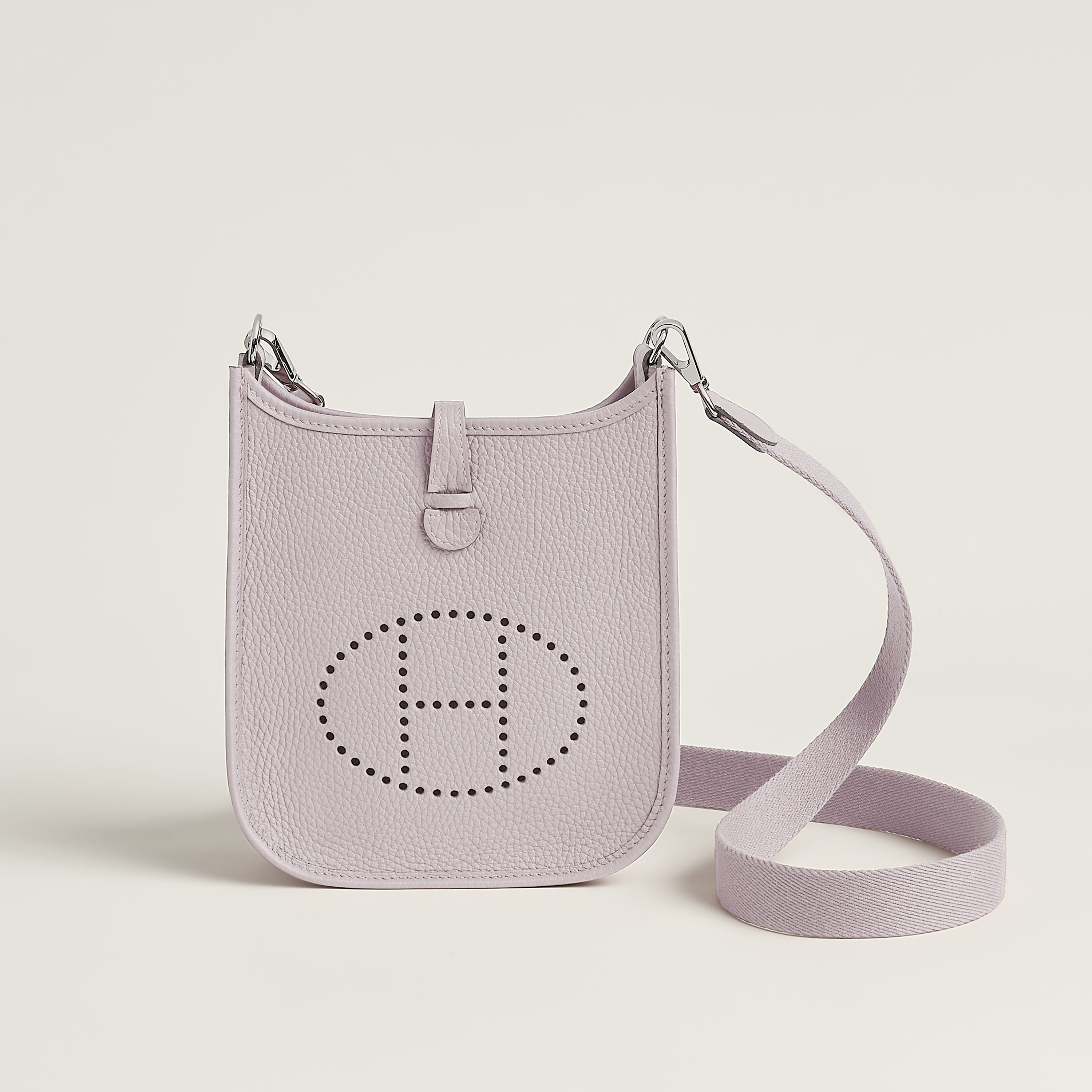 Evelyne 16 Amazone bag in Mauve Pâle