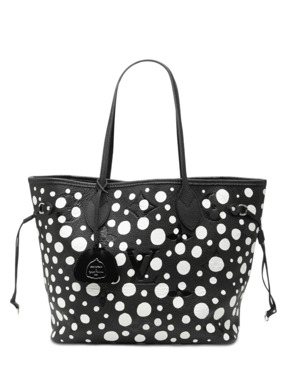 2023 Yayoi Kusama Infinity Dots Monogram Empreinte Neverfull MM tote bag