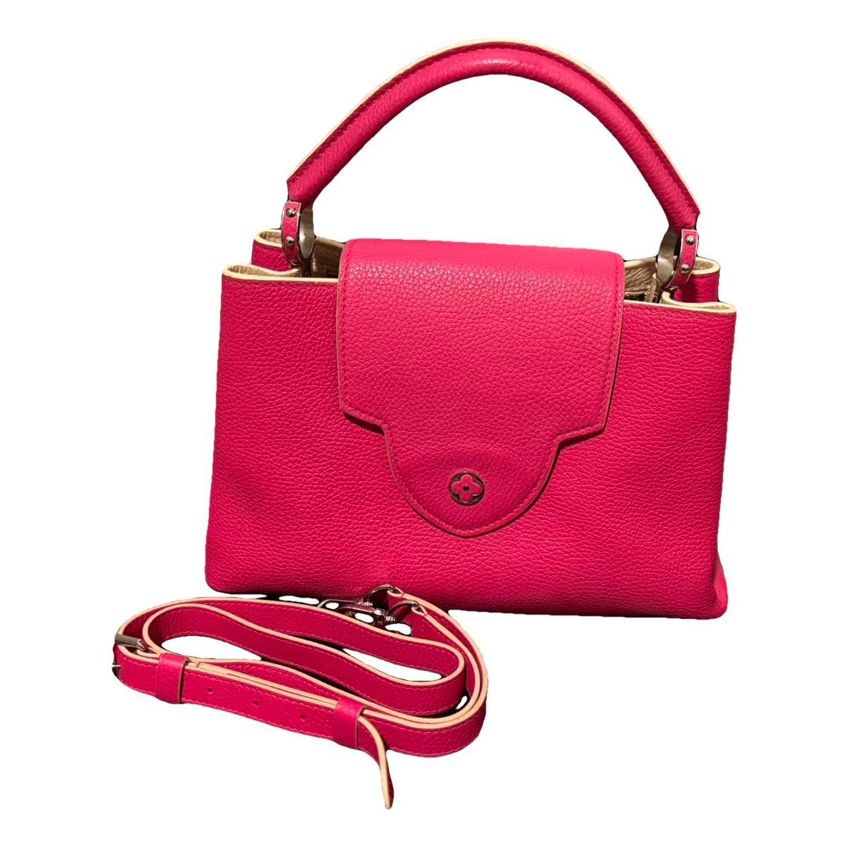 Capucines leather handbag