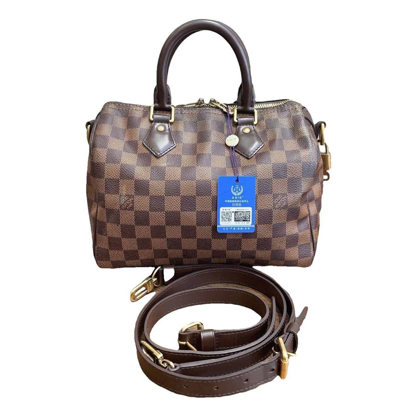 Speedy Bandoulière leather handbag