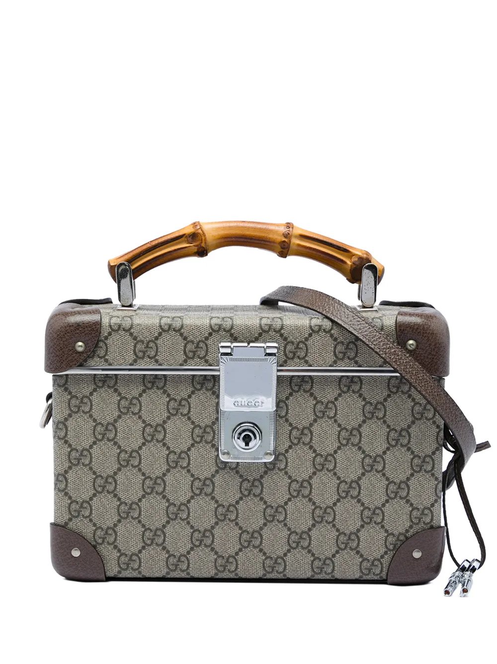 2016-2026 GG Supreme Bamboo Vanity Bag satchel