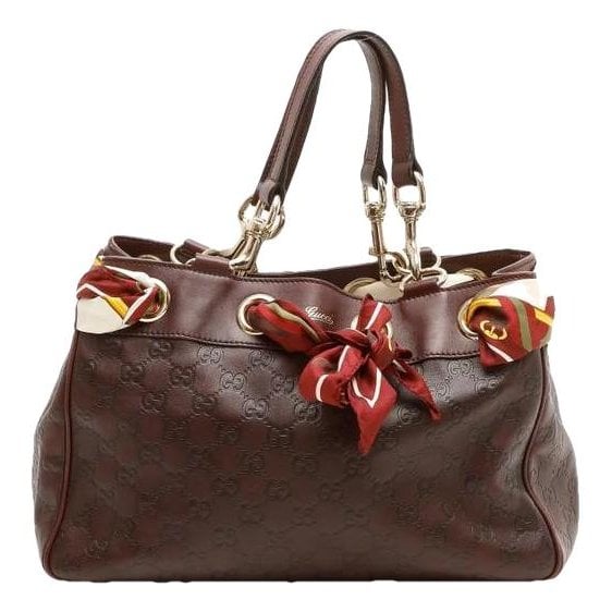 Positano leather tote