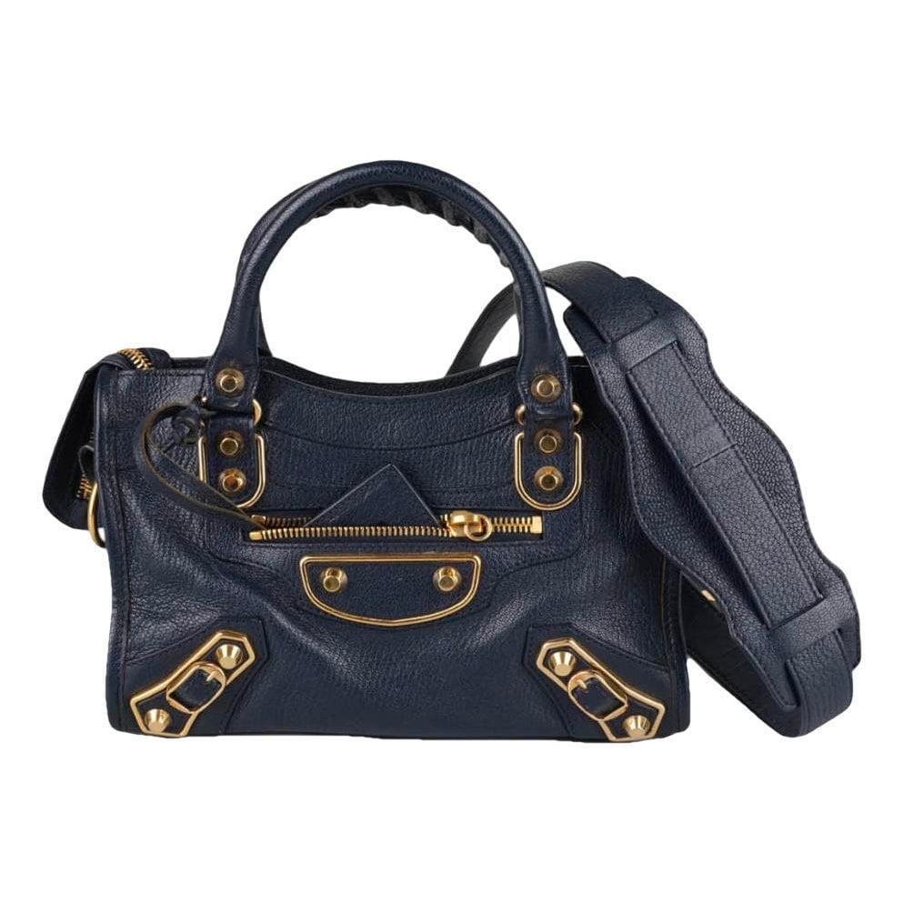 City leather crossbody bag