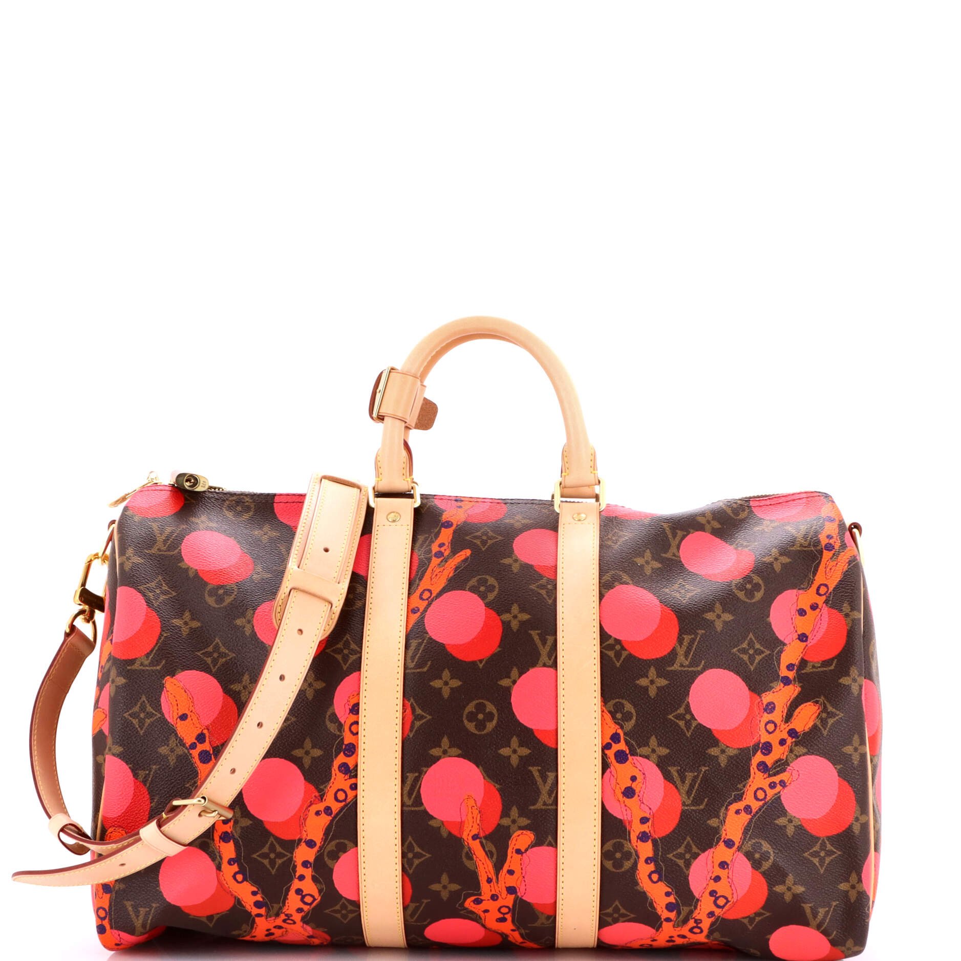 Louis Vuitton Keepall Bandouliere Bag Limited Edition Monogram Ramages 45