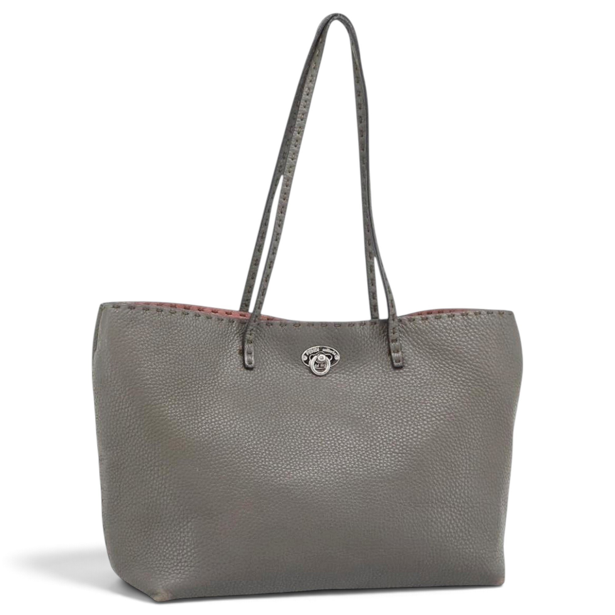 Leather tote