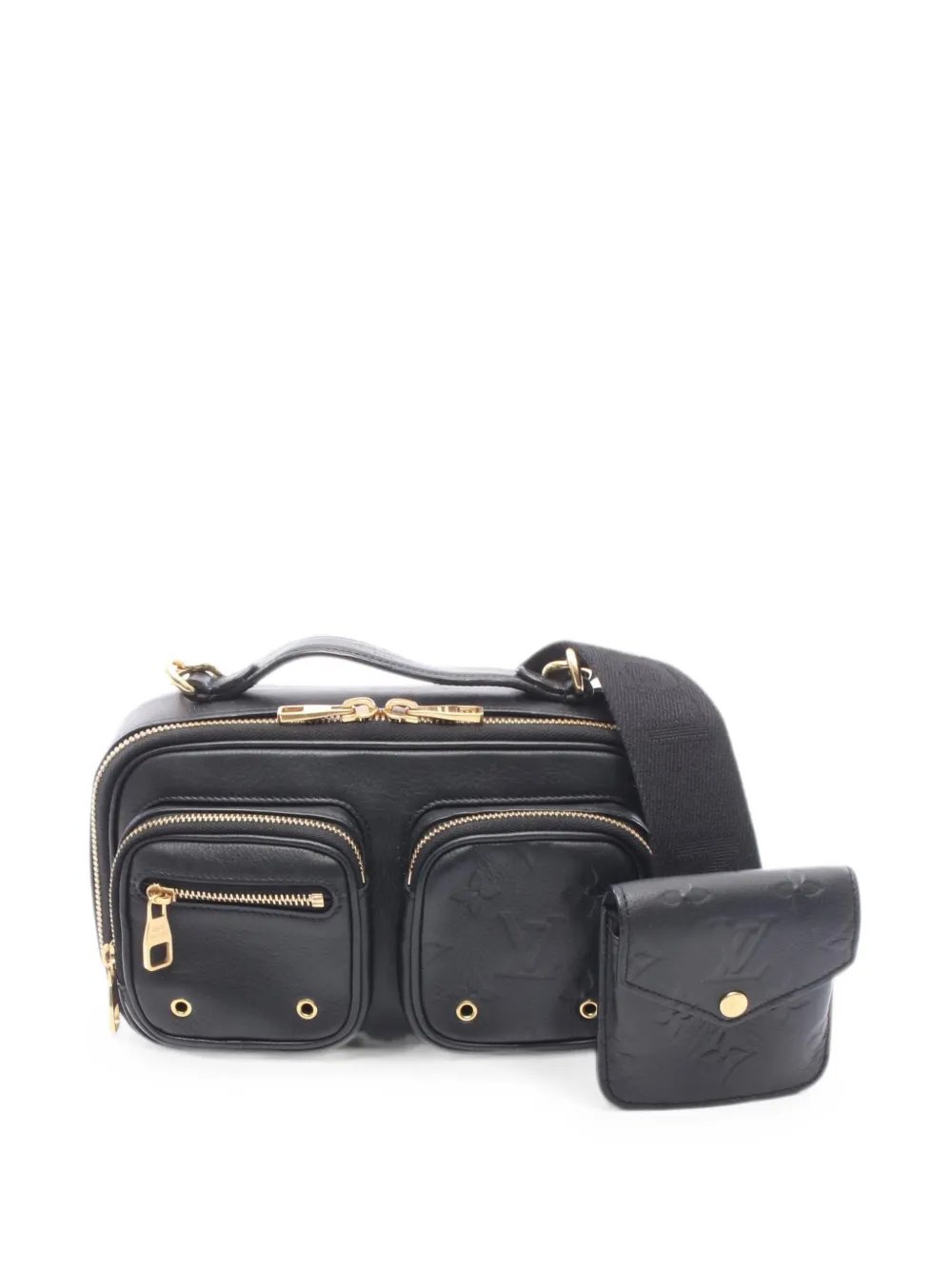 2010s Utility leather mini crossbody bag