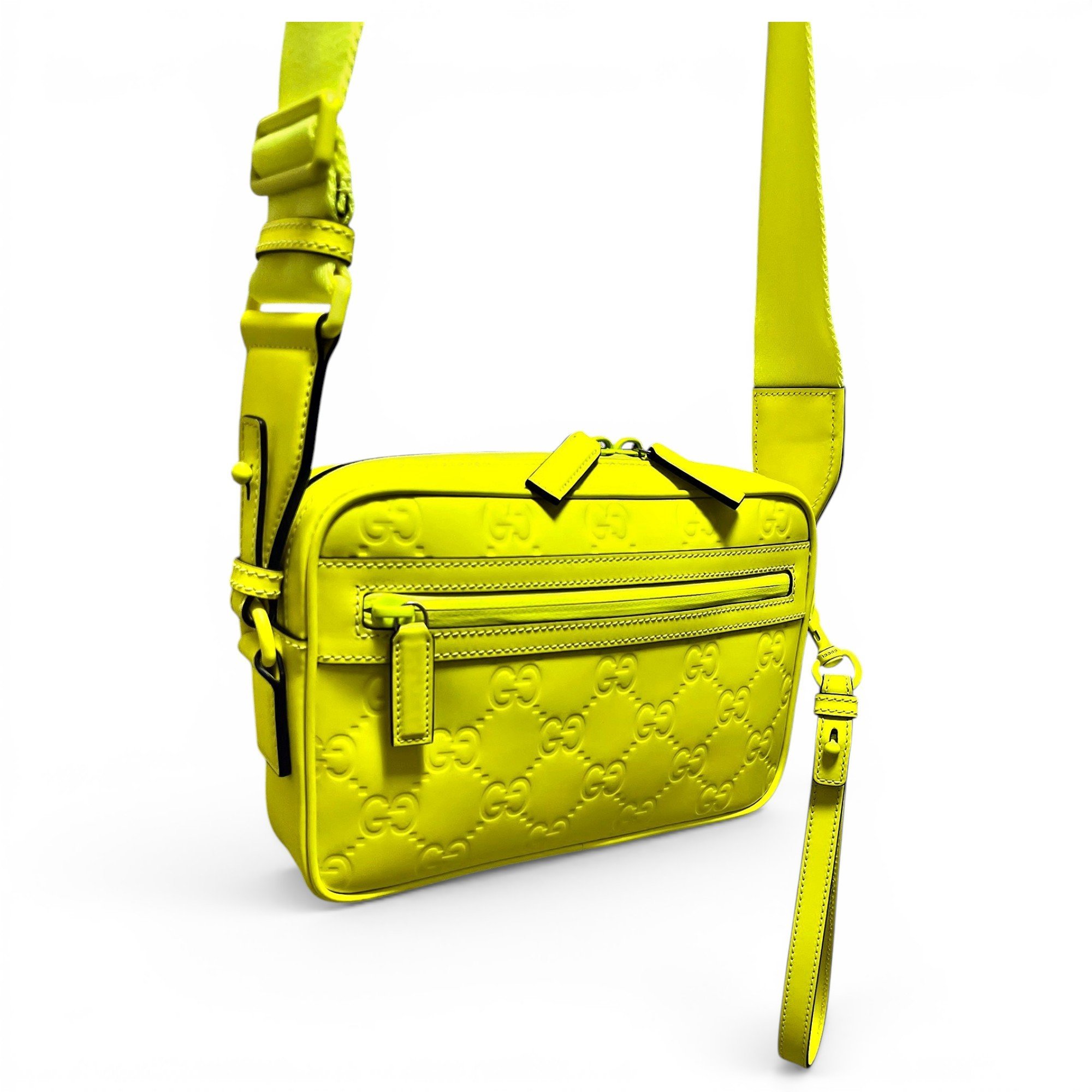 Leather crossbody bag