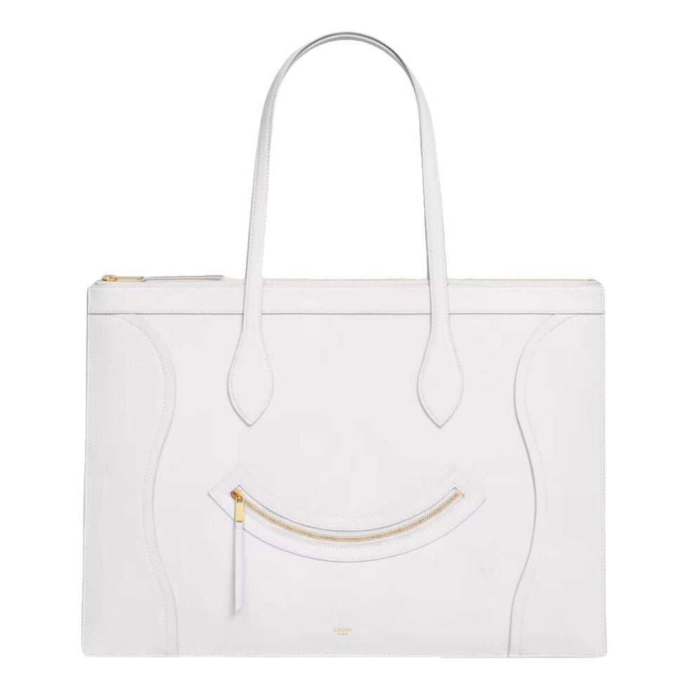 Luggage leather tote