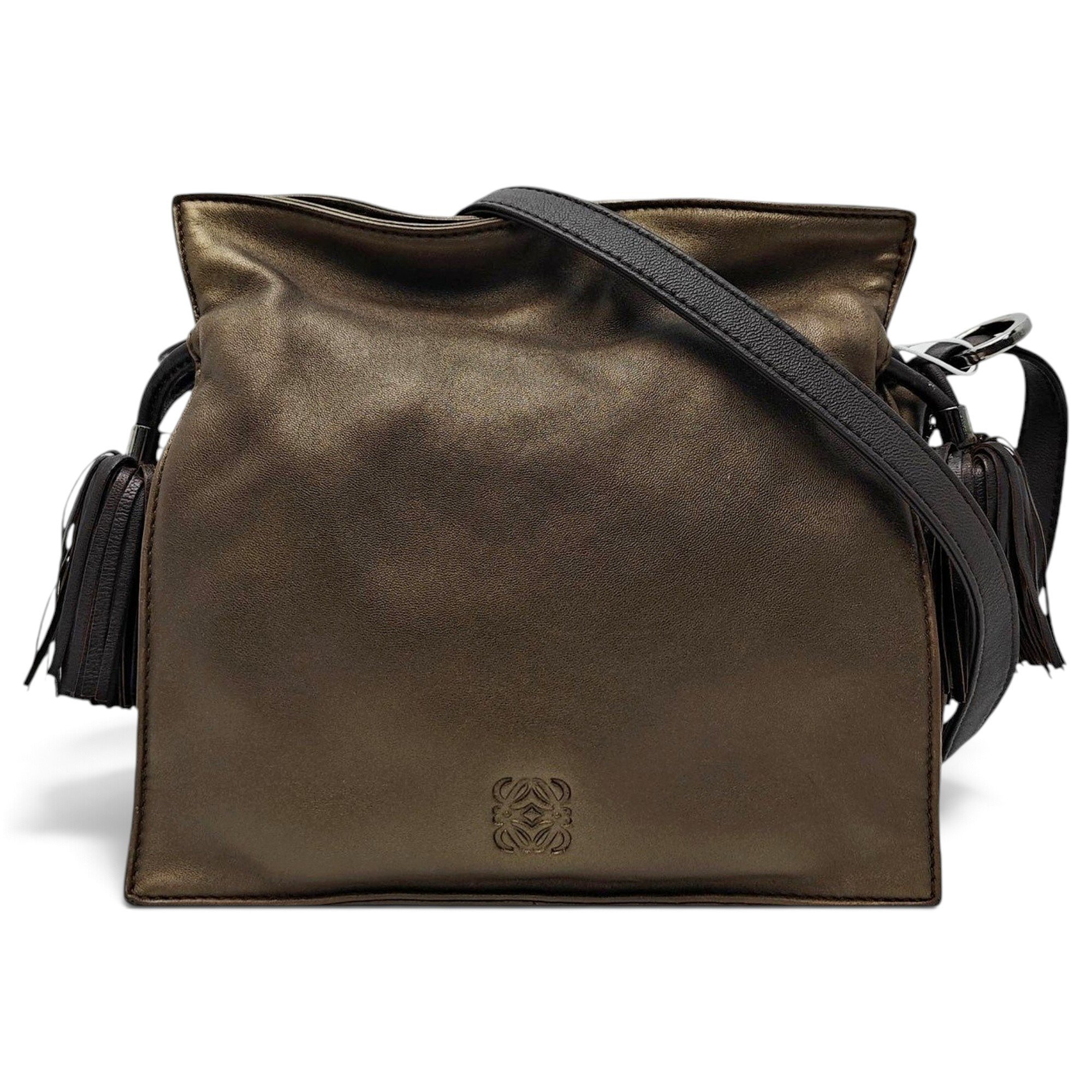 Flamenco leather handbag