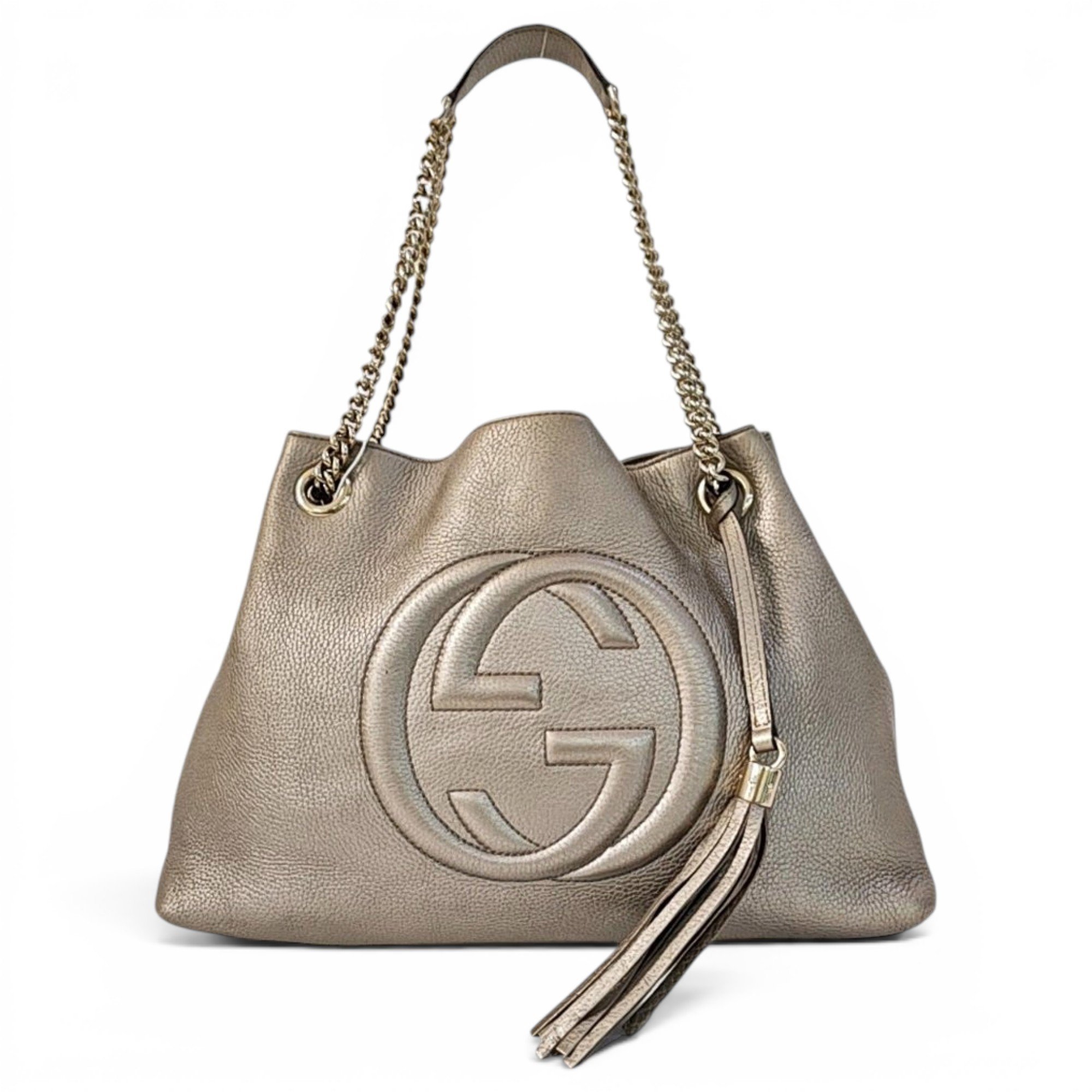 Soho leather tote