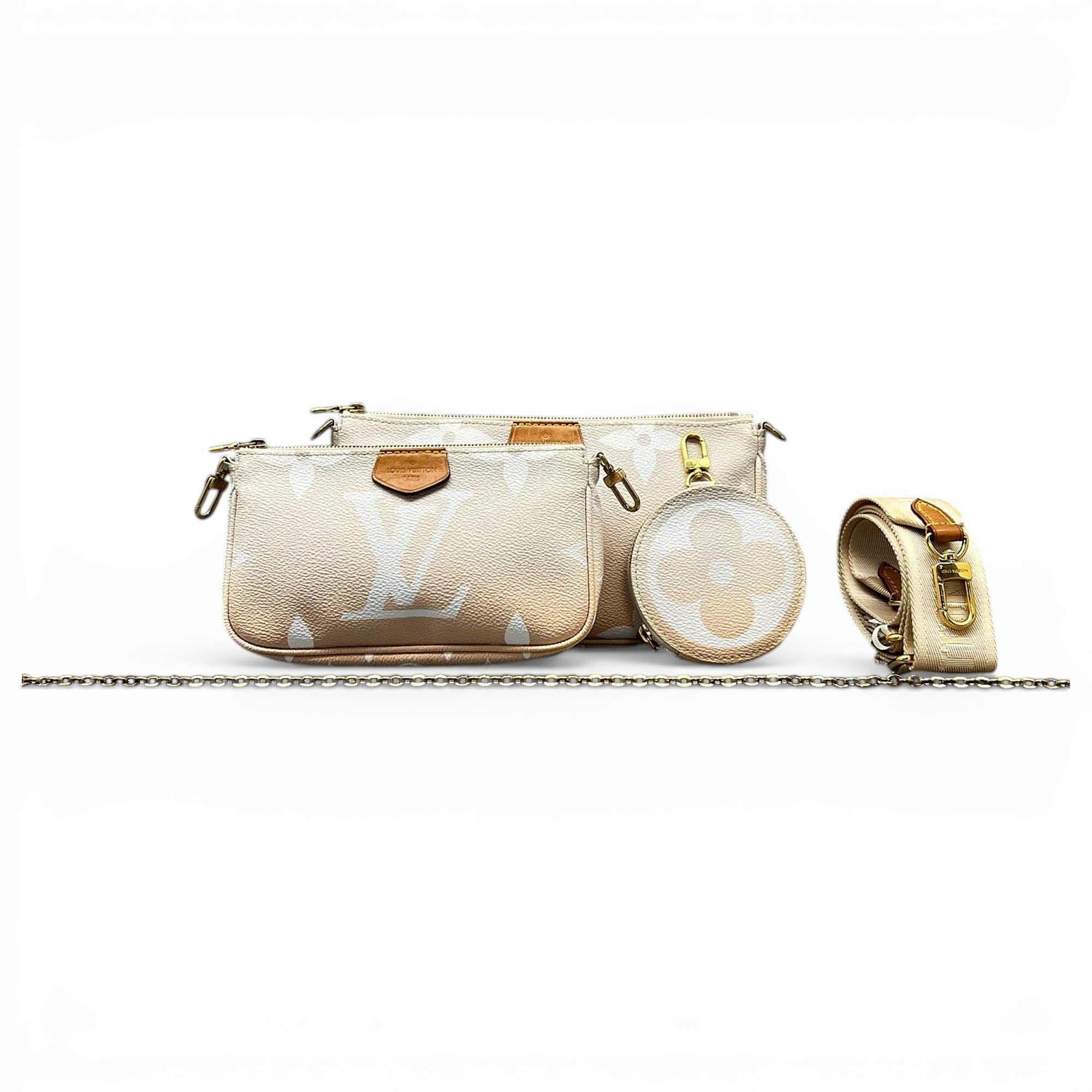 Multi Pochette Accessoires leather handbag