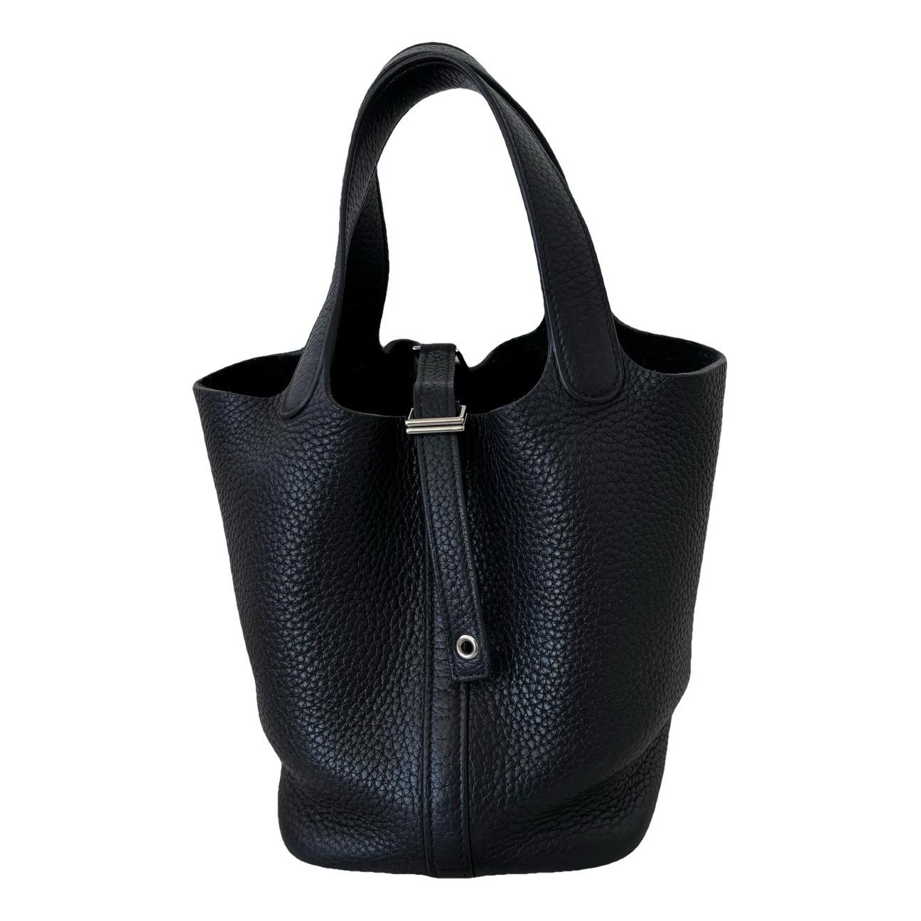 Picotin leather handbag
