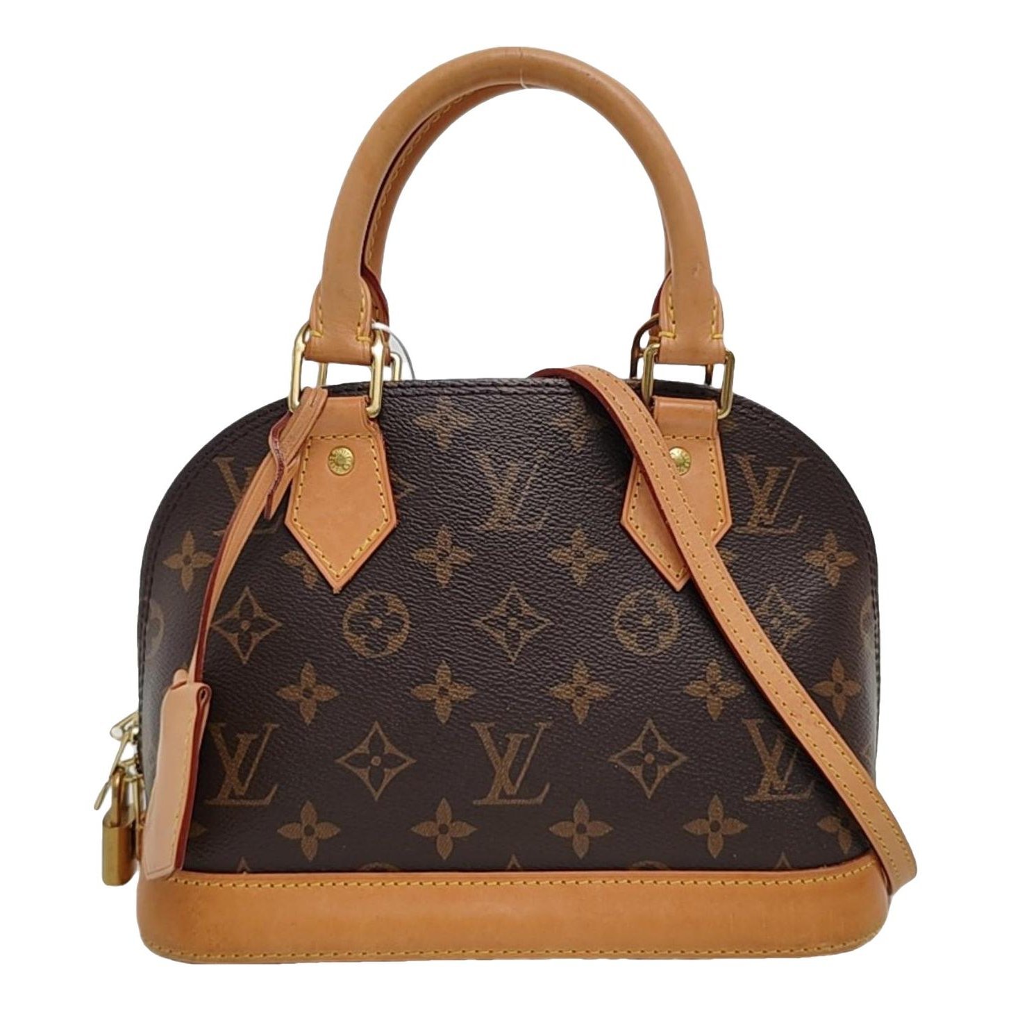 Alma leather handbag