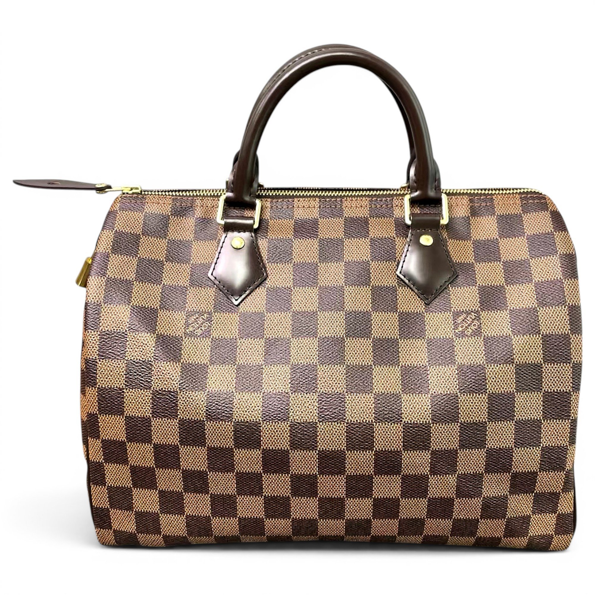 Speedy leather handbag
