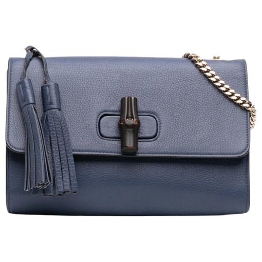 Bamboo leather bag