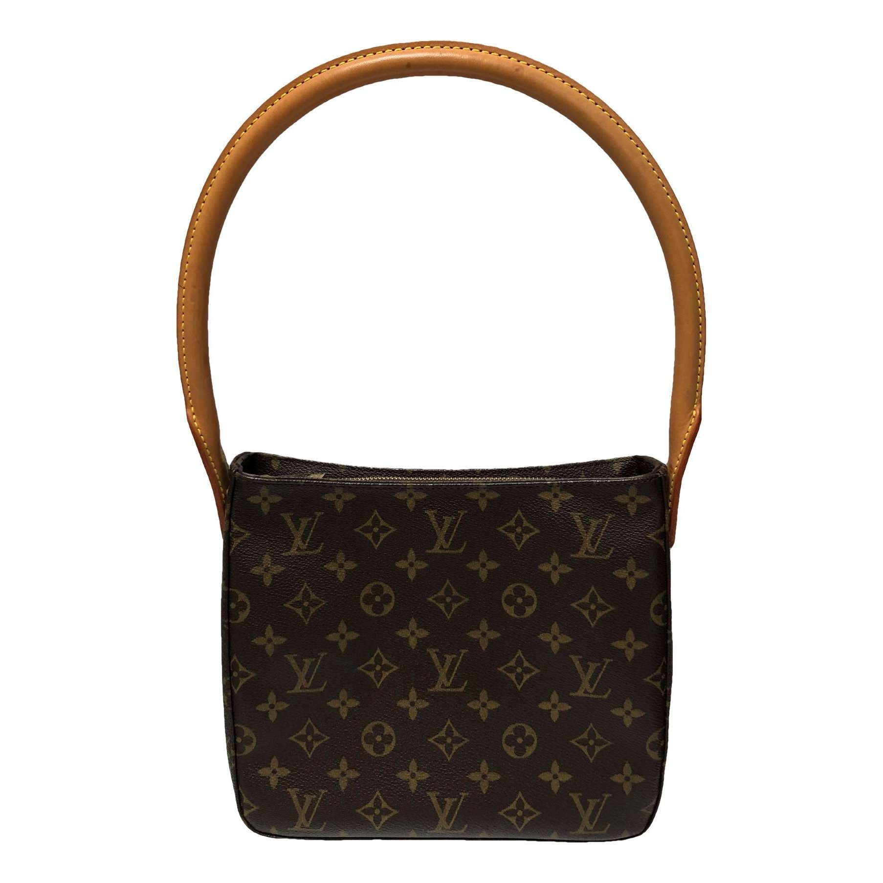 Looping cloth handbag