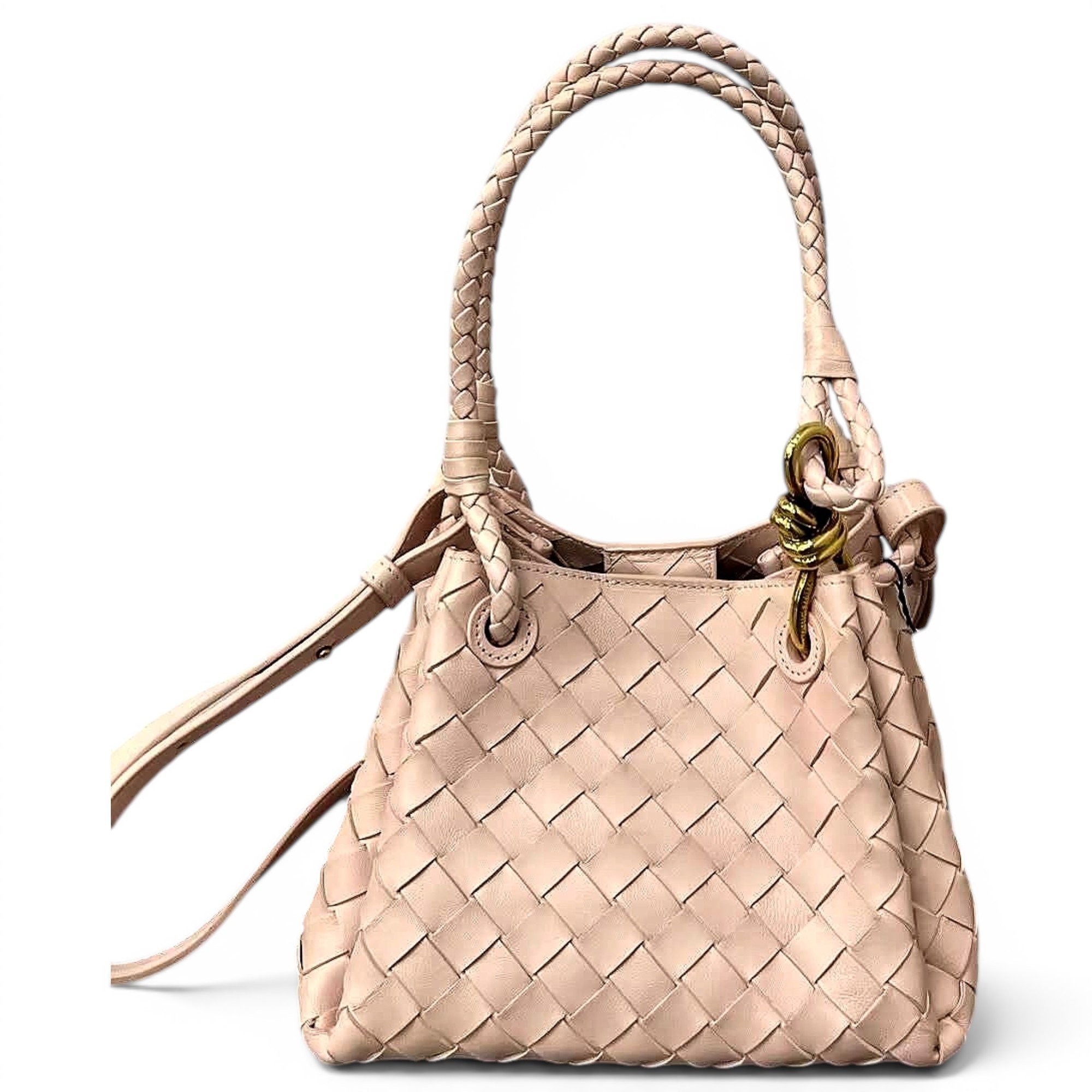 Parachute leather handbag