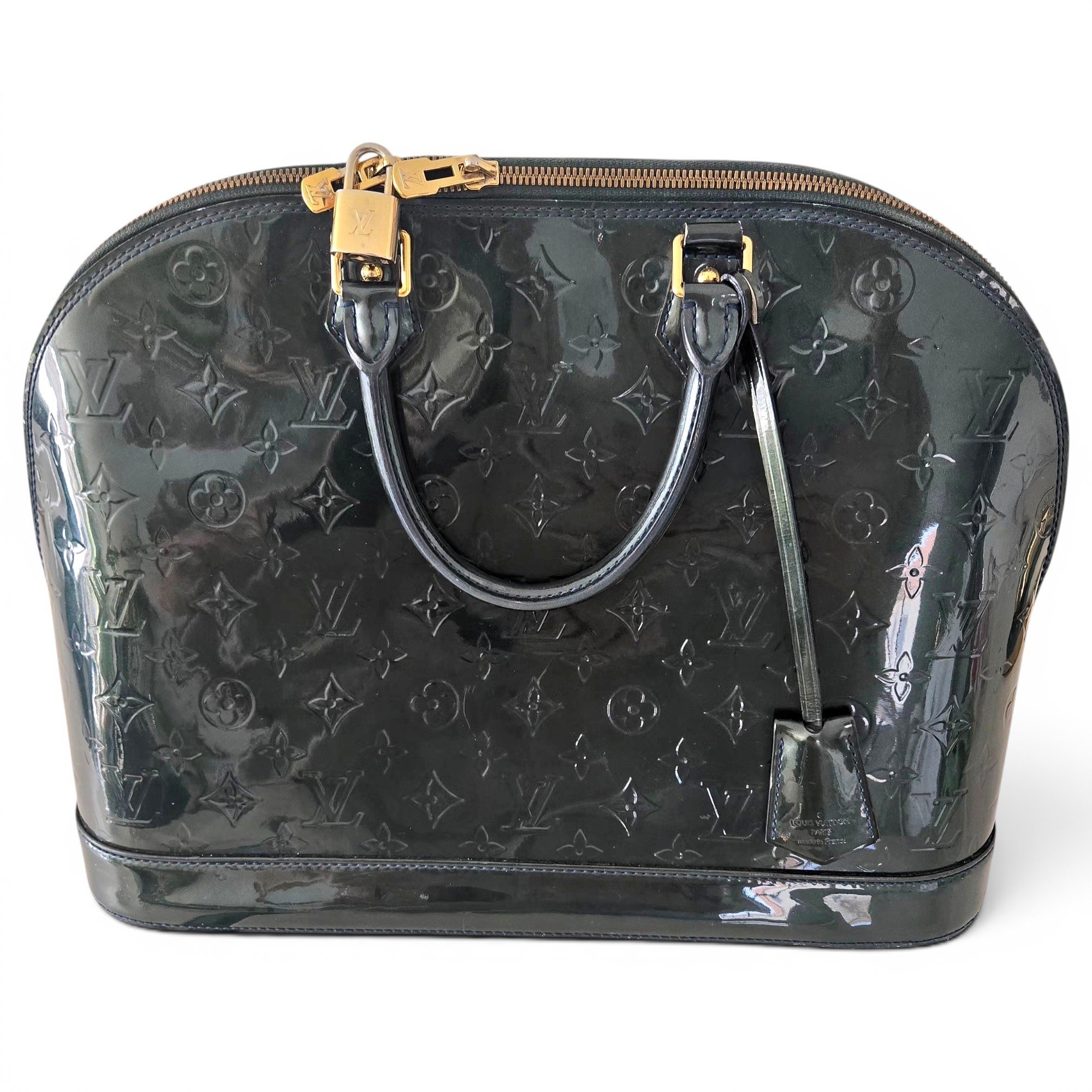 Alma leather handbag