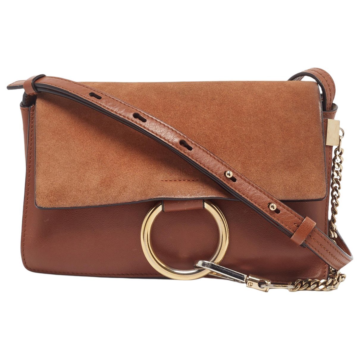 Faye leather handbag