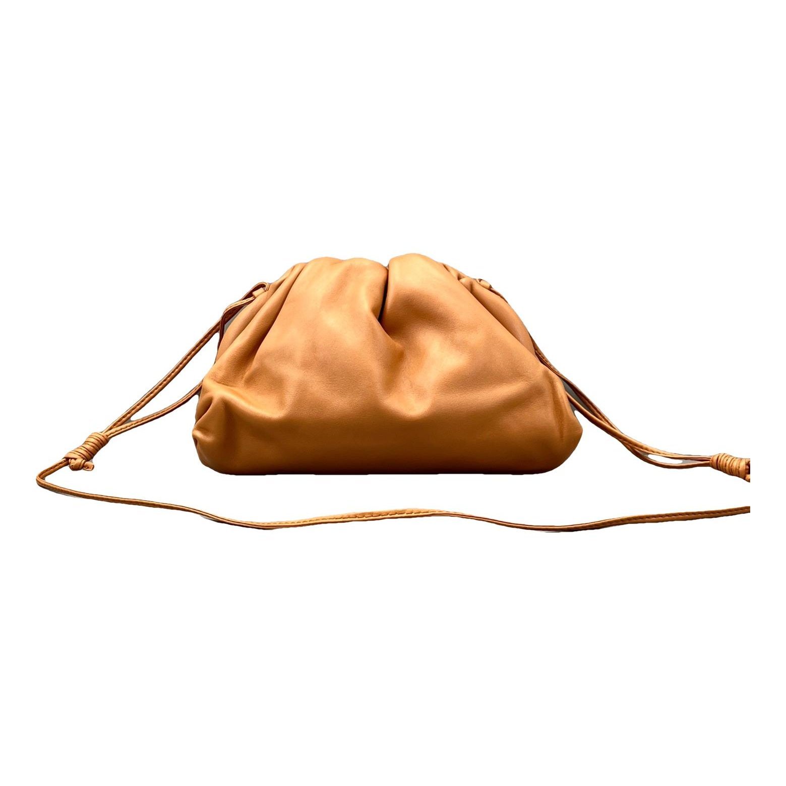 Pouch leather crossbody bag