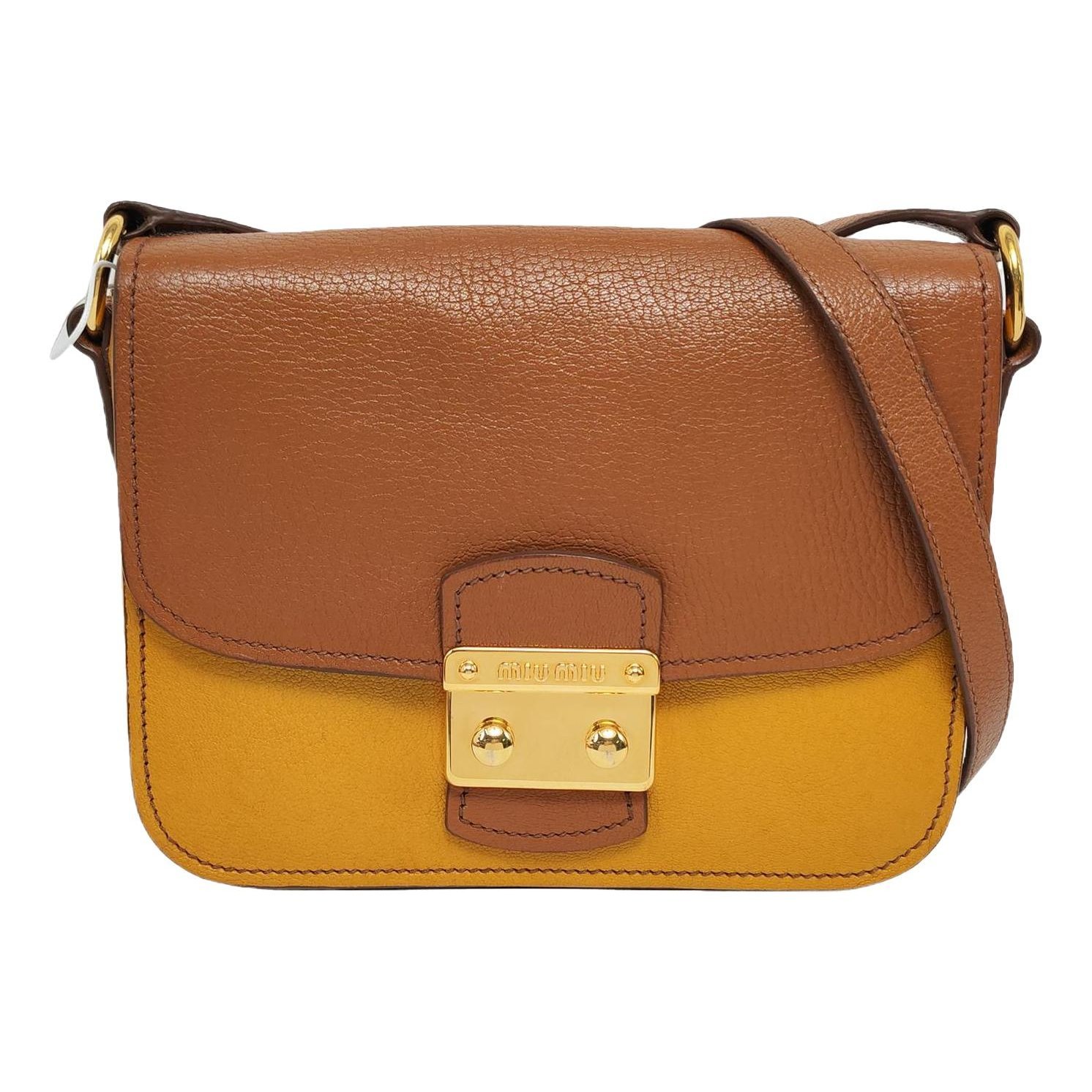 Leather crossbody bag