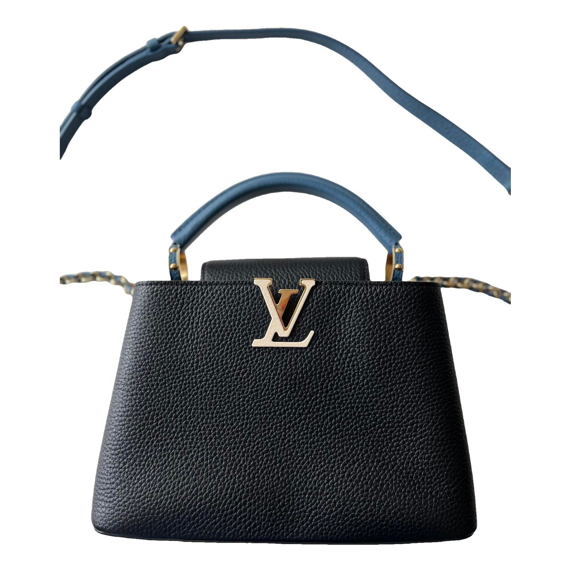 Capucines leather handbag