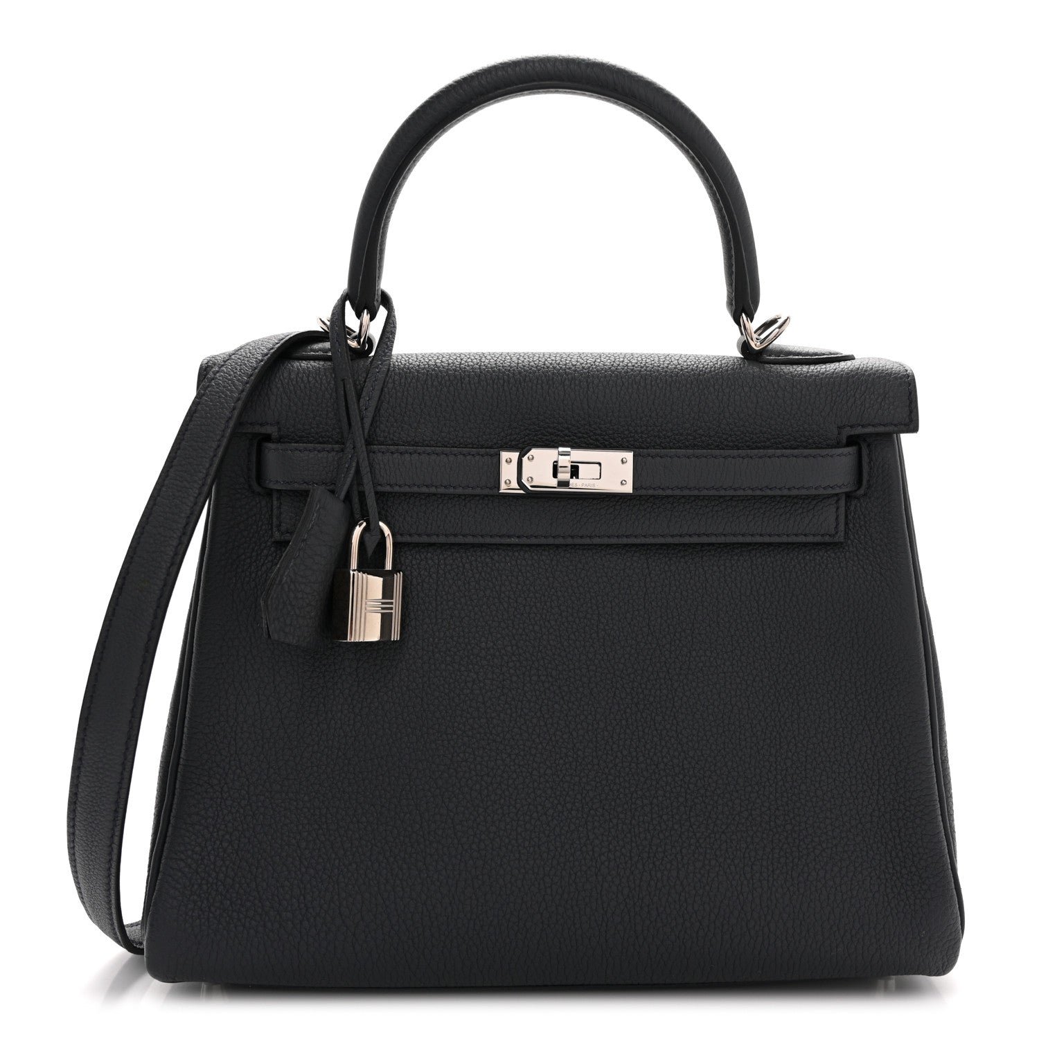Hermes Togo Kelly Retourne 25 Gris Misty