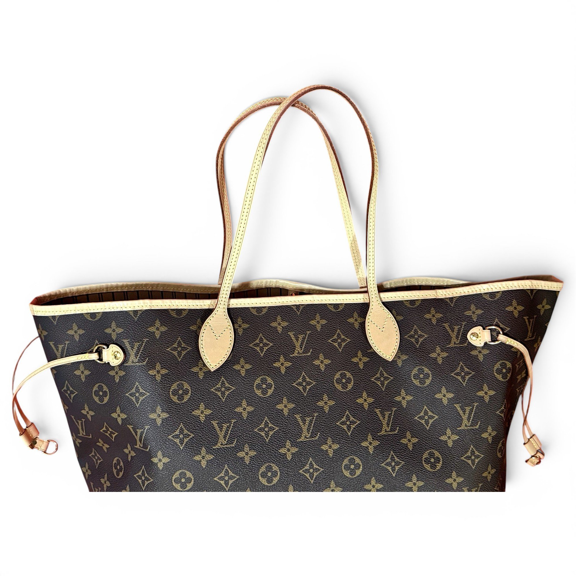 Neverfull leather tote