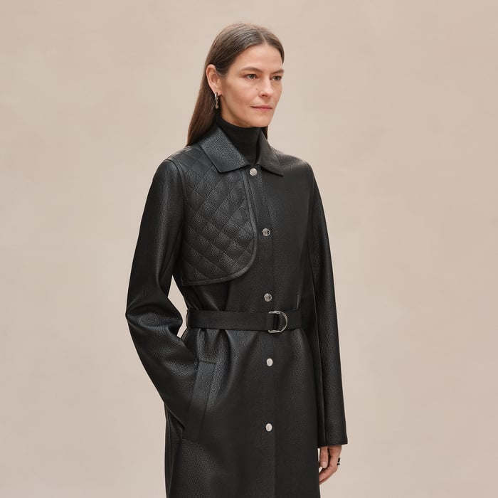 Noir Trench Coat