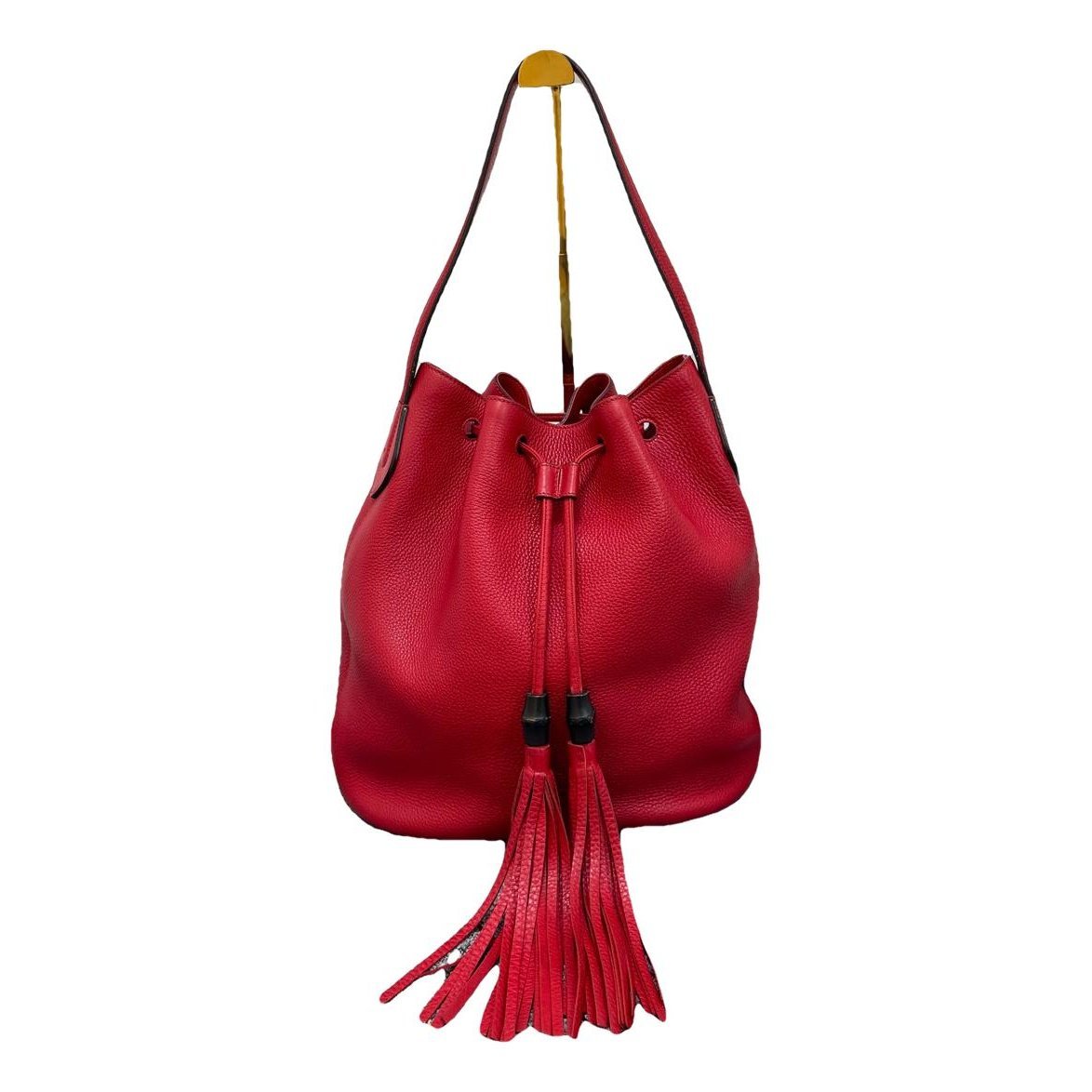 Leather handbag