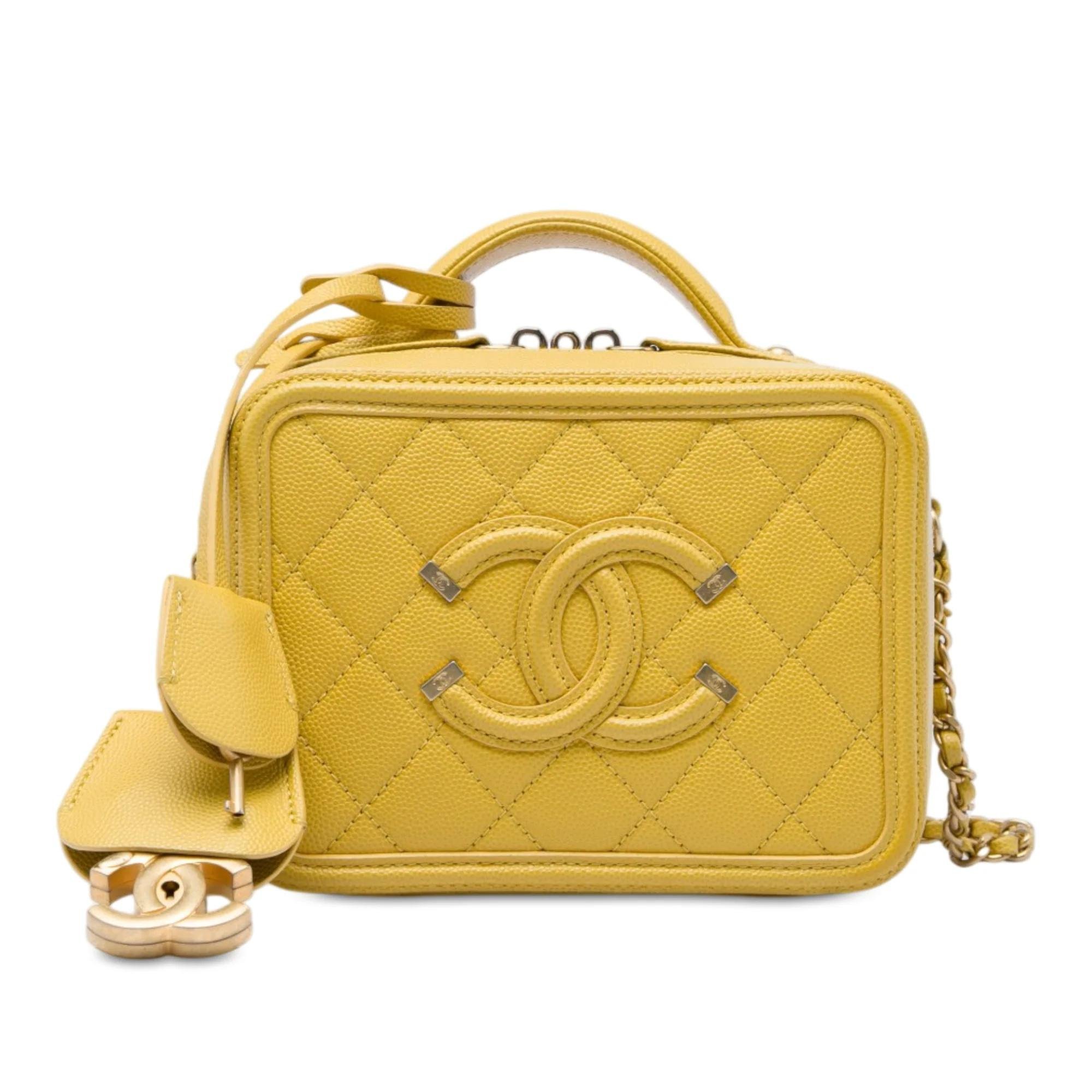 CC Filigree leather handbag
