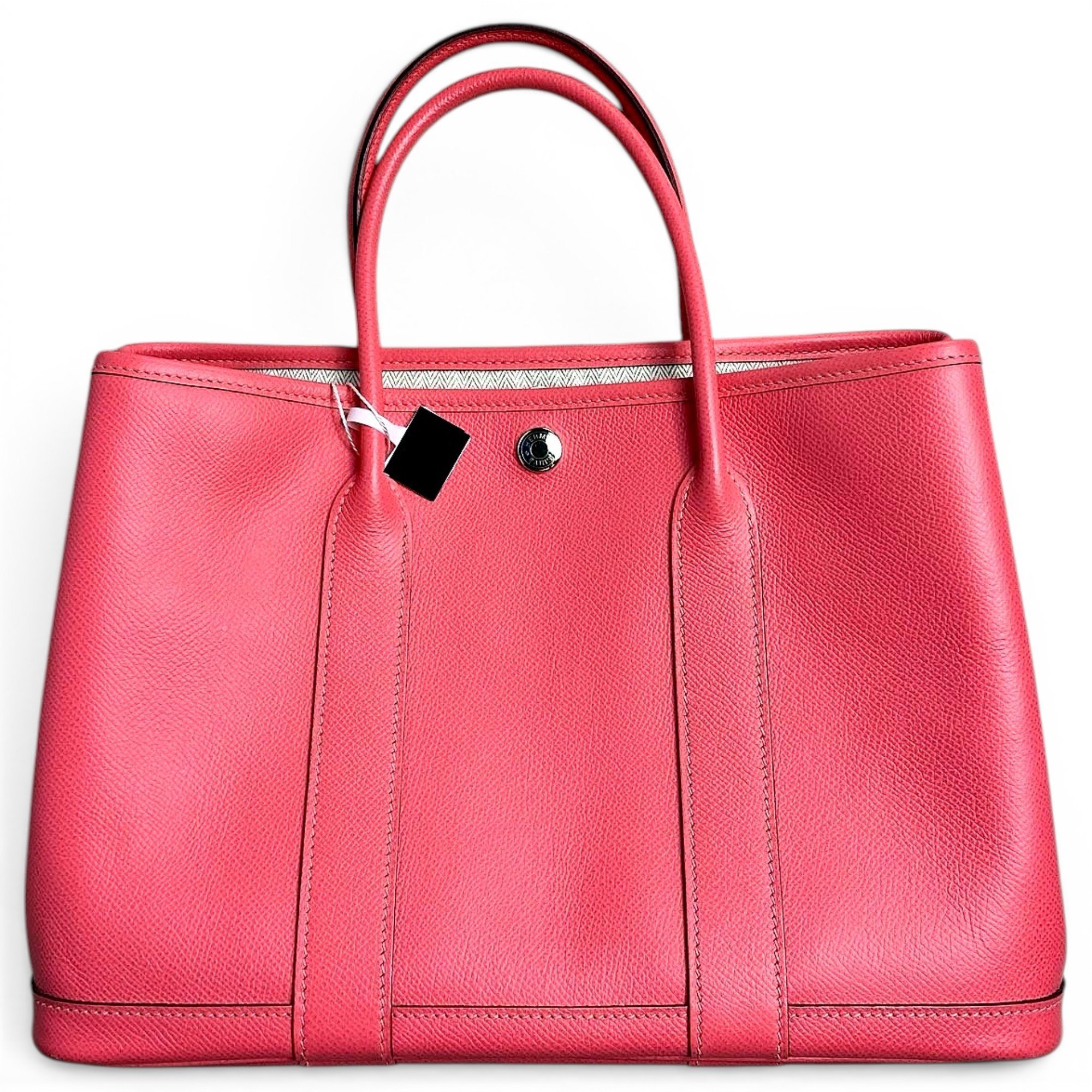 Garden Party leather handbag