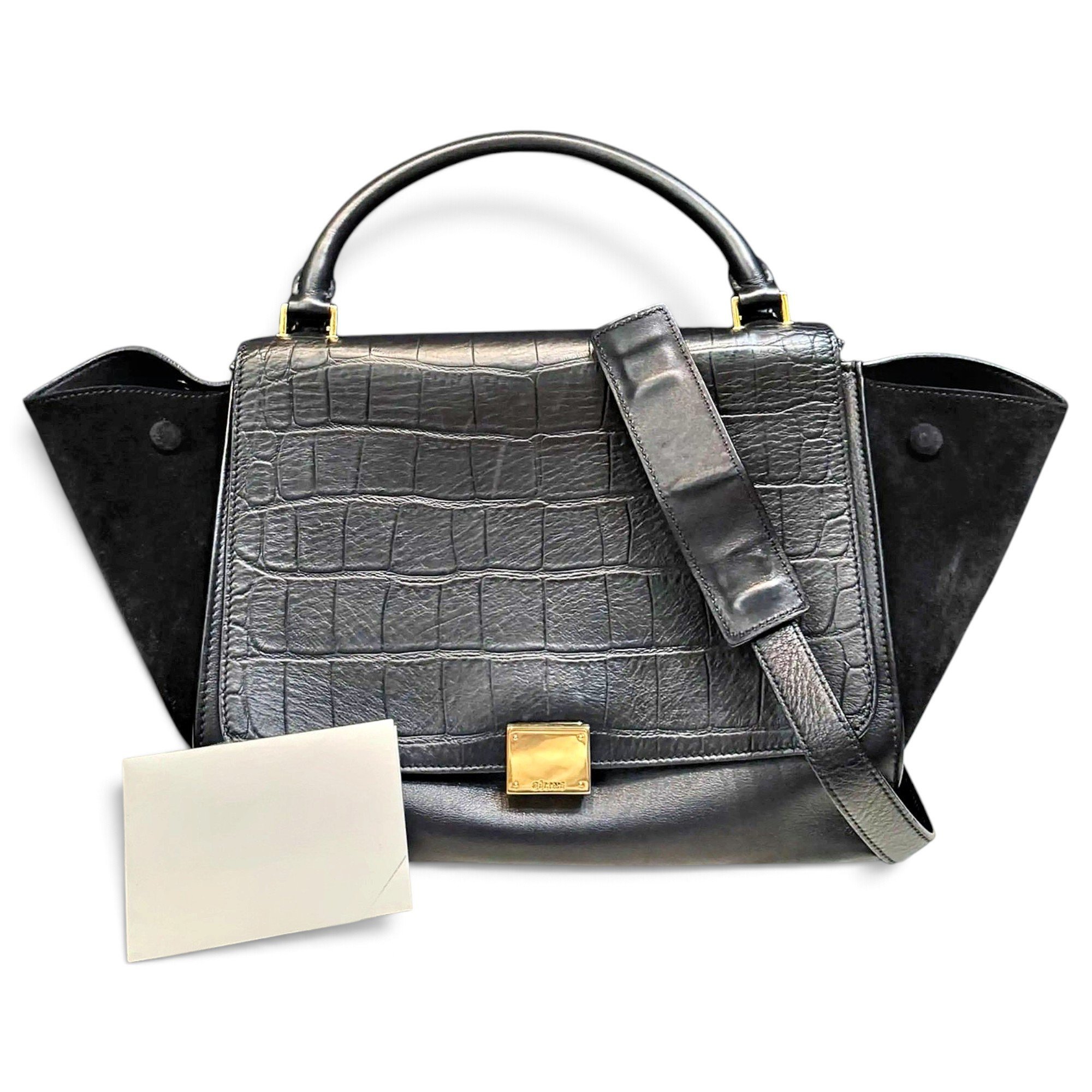 Leather handbag