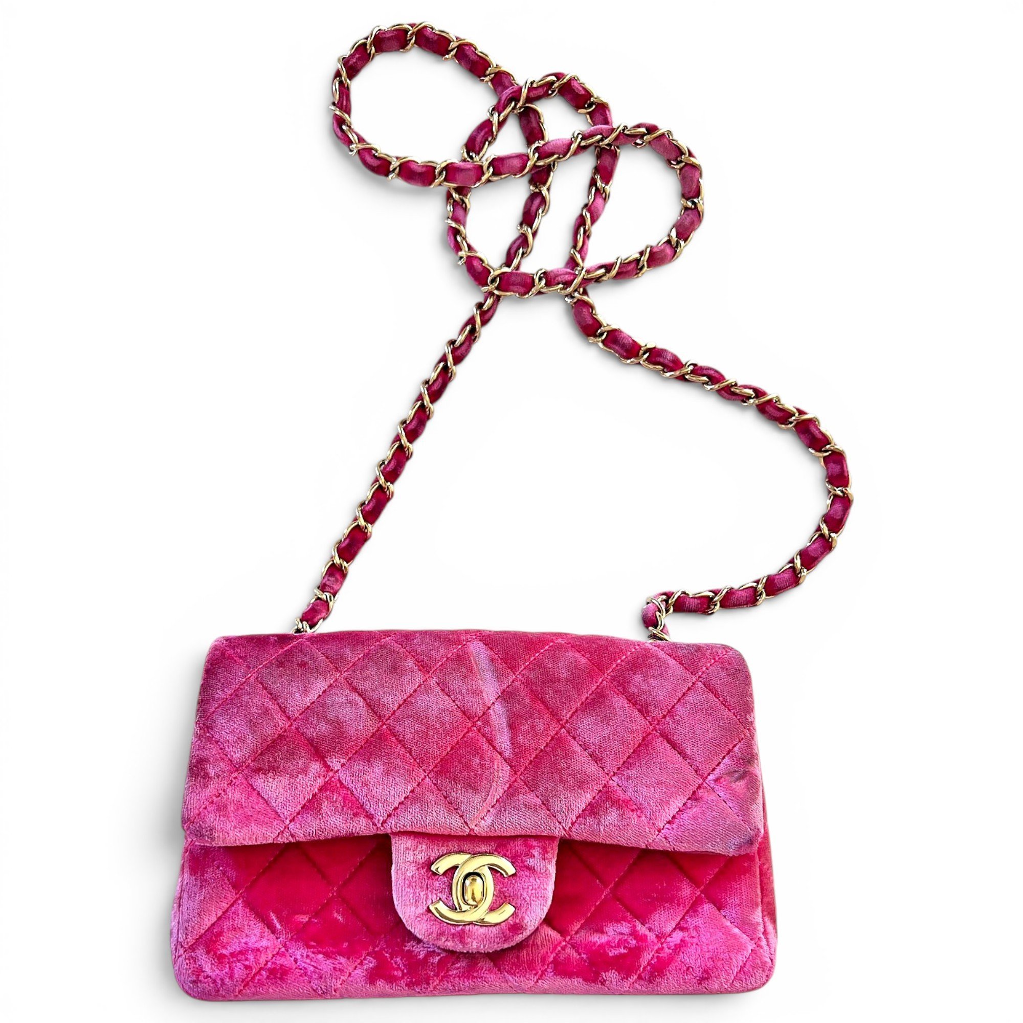 Timeless/Classique velvet handbag