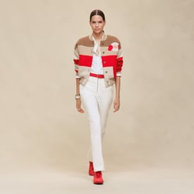 Blouson matelassé motif « Grand Manège »