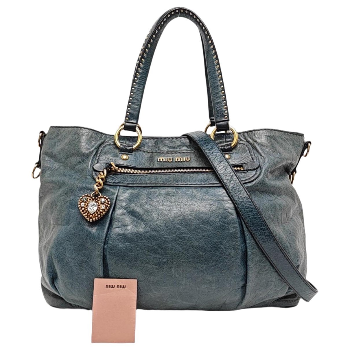 Leather handbag