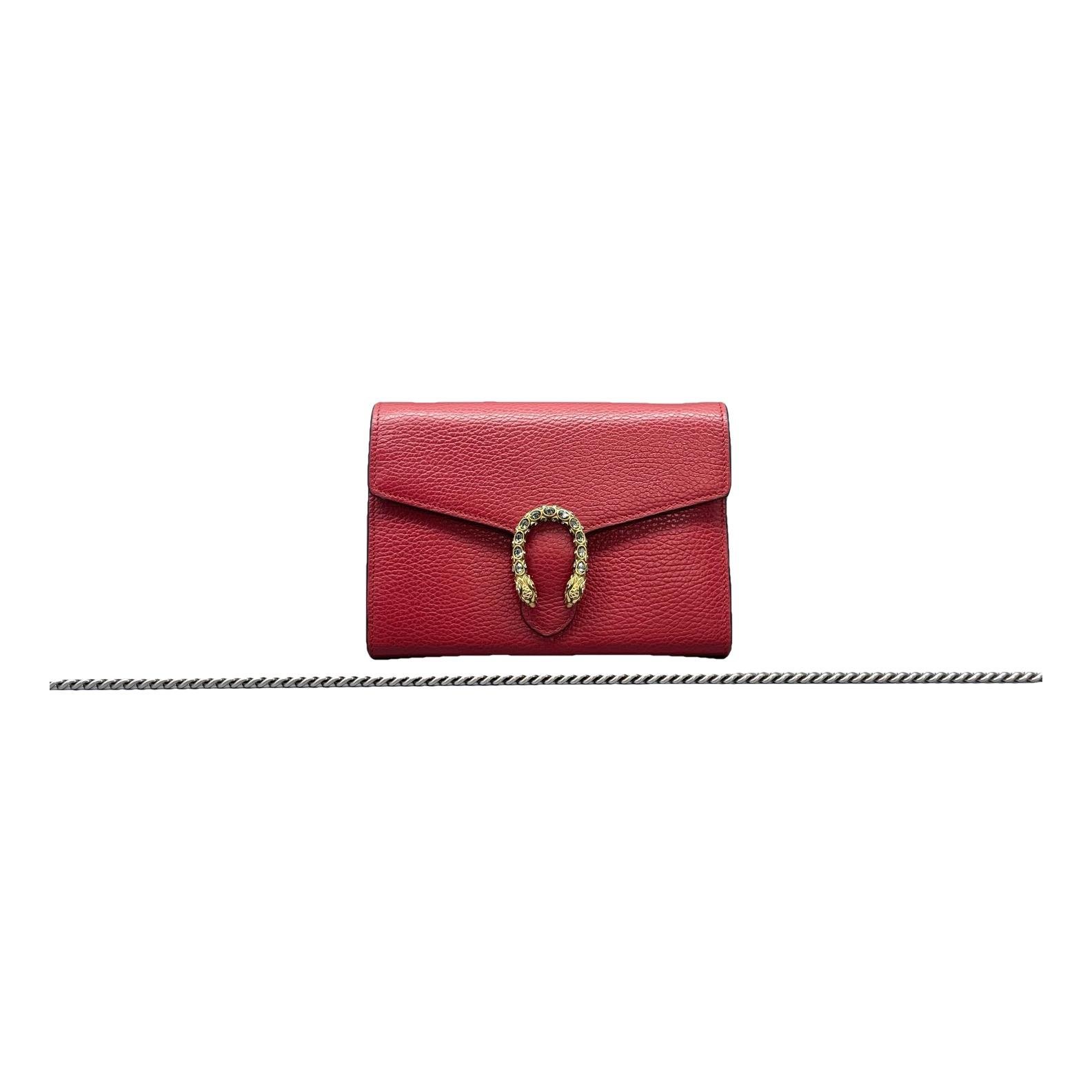Dionysus Chain Wallet leather handbag