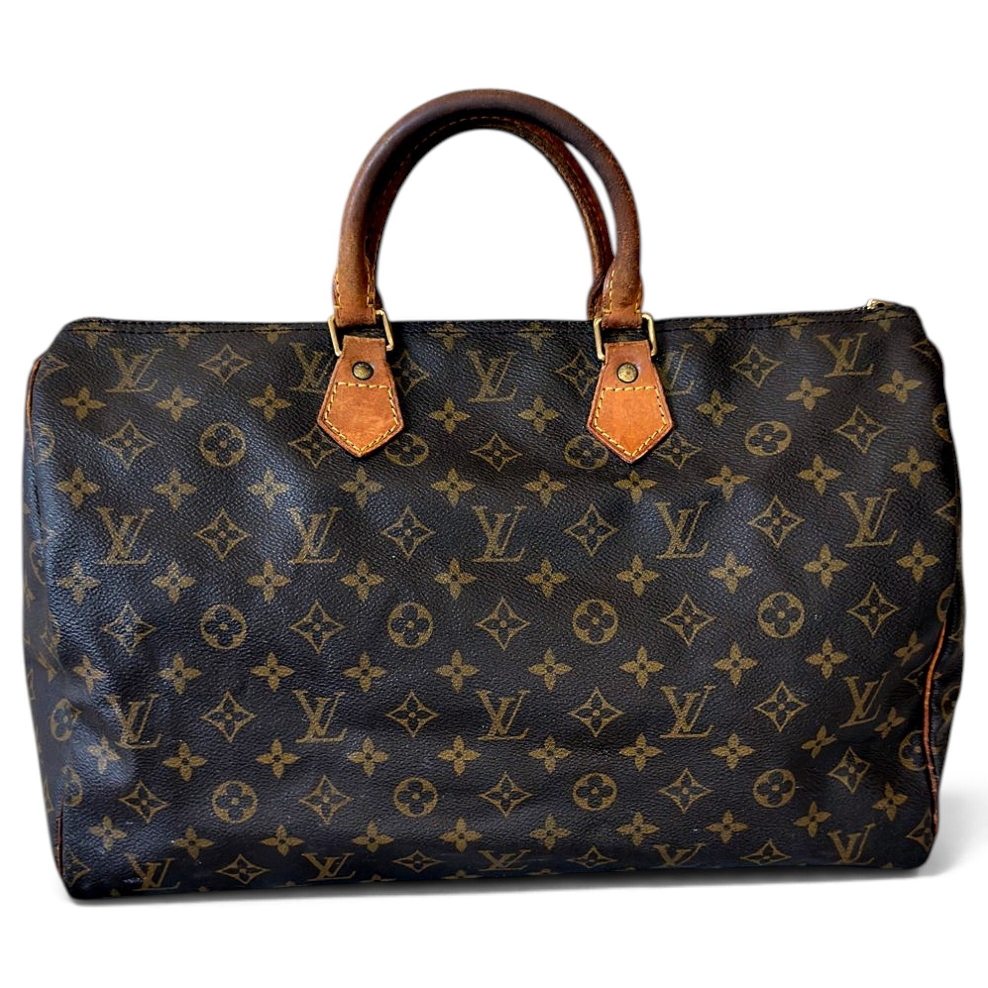 Speedy leather bag