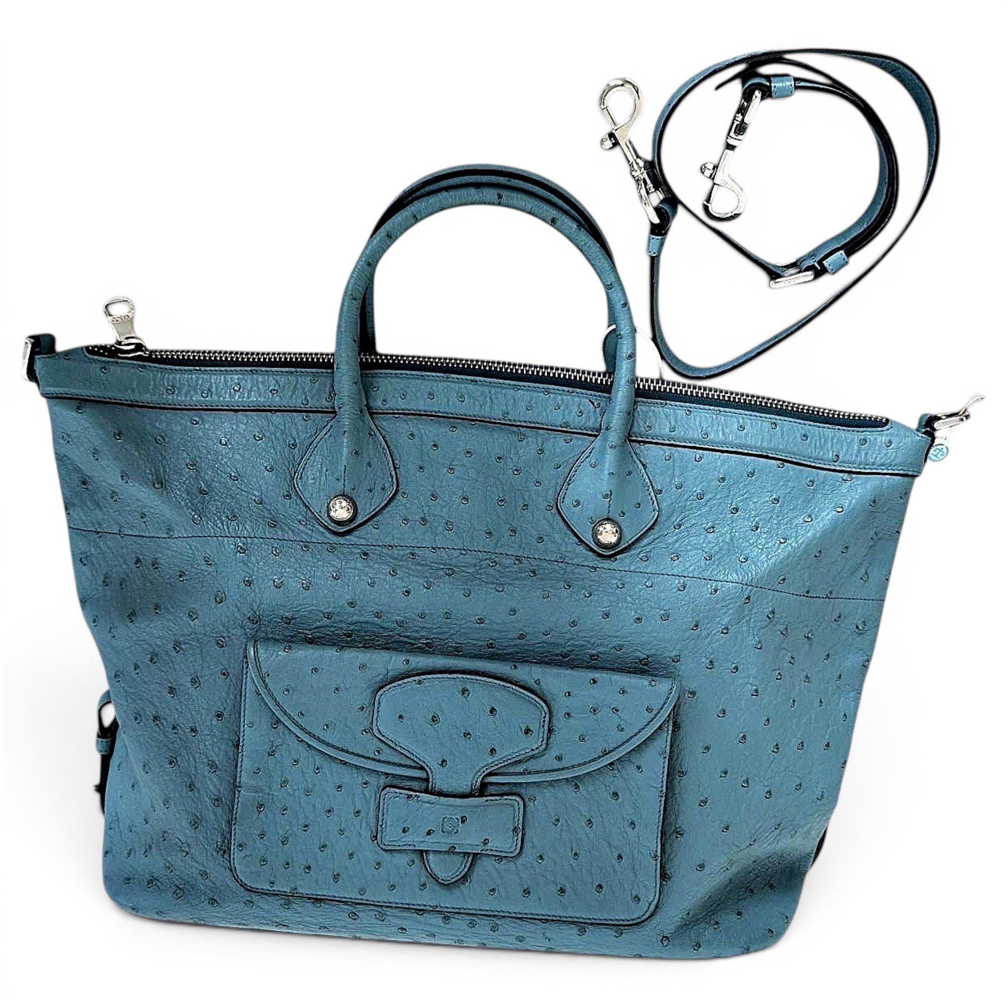 Leather handbag