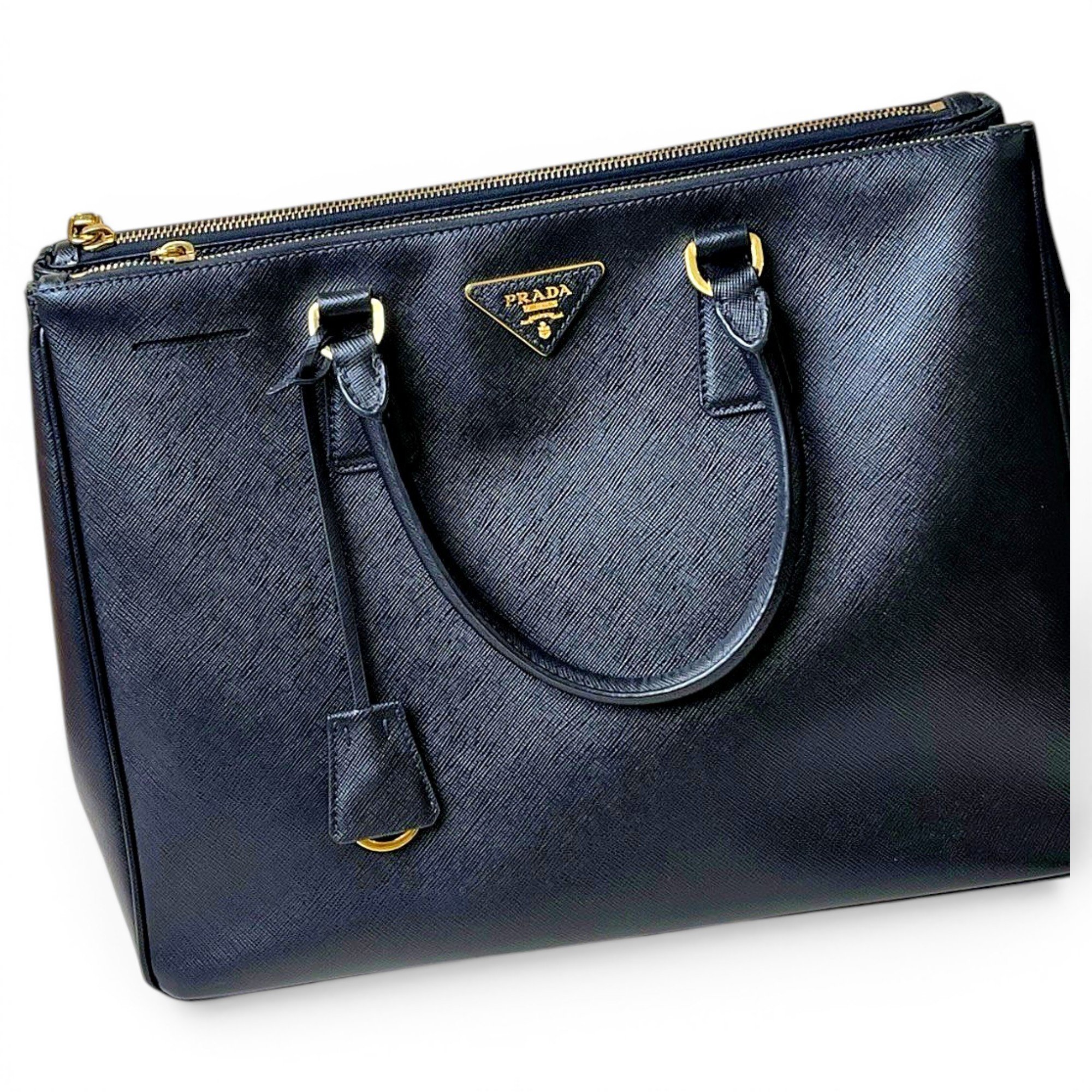 Galleria leather handbag