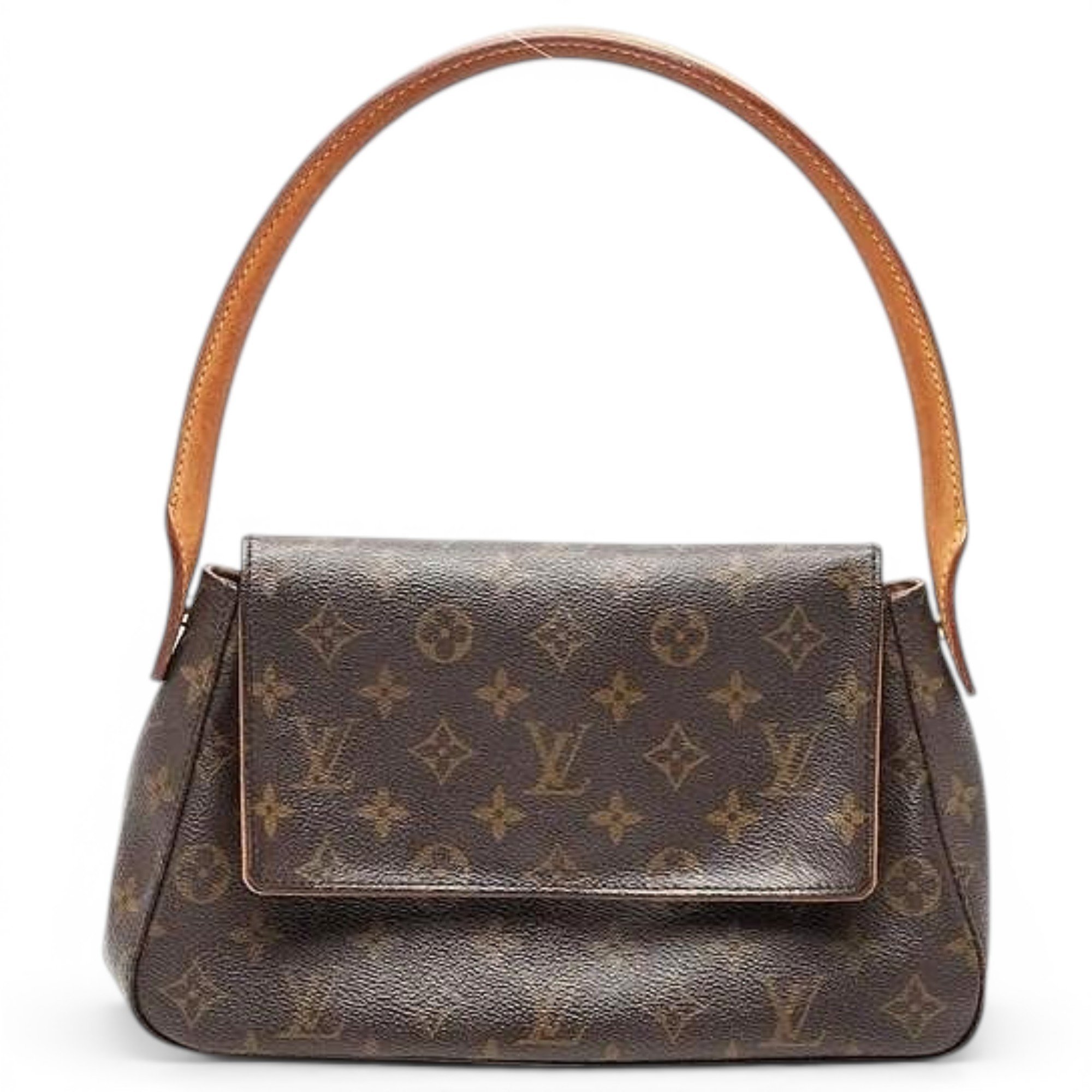 Looping cloth handbag