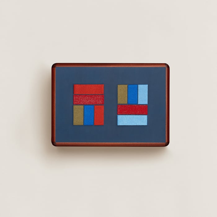 Bleu De Malte Casaque Holi Watch and Cufflink Box, Large Model