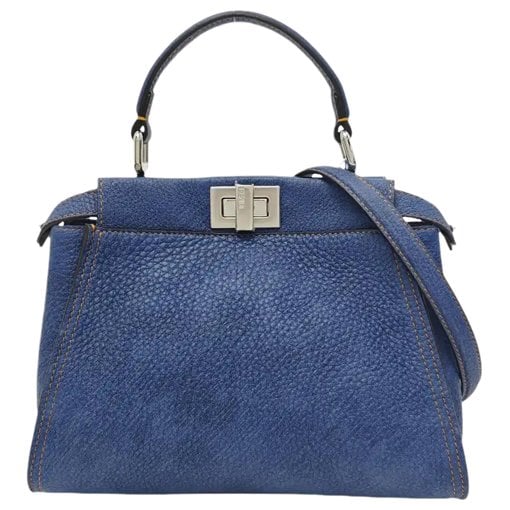 Fendi Peekaboo leather handbag