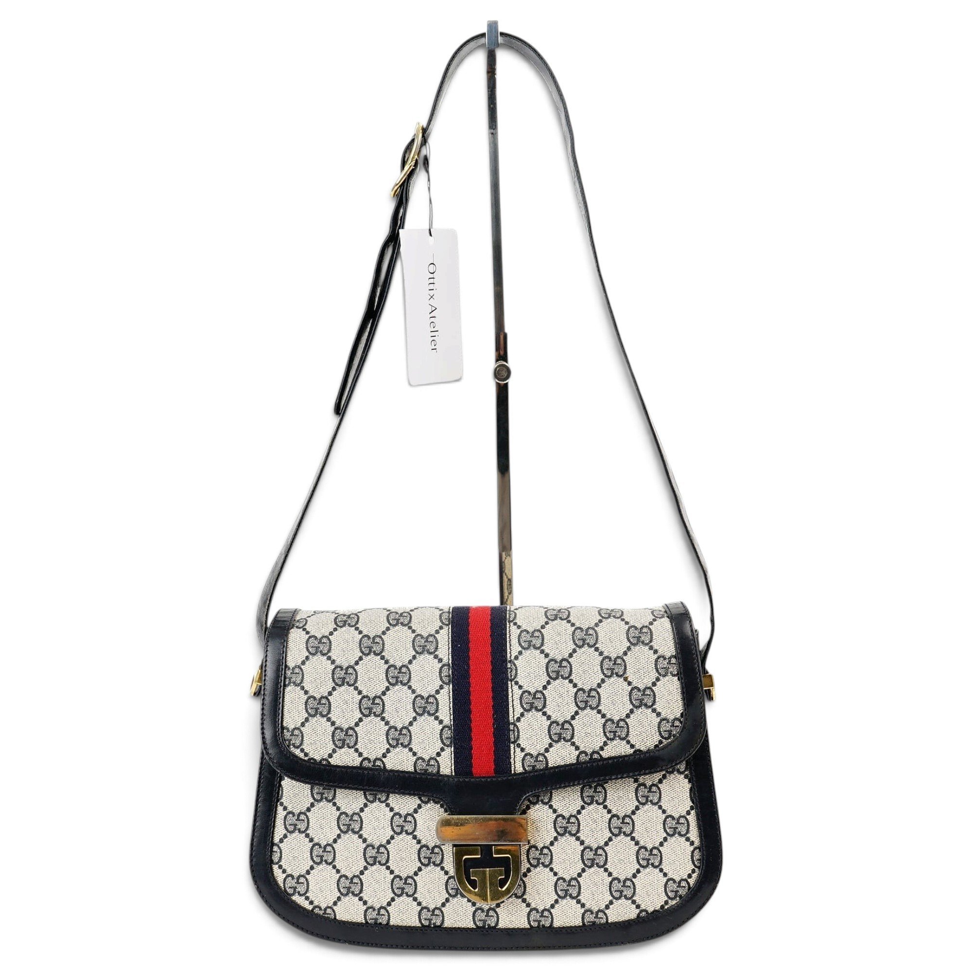 Leather crossbody bag