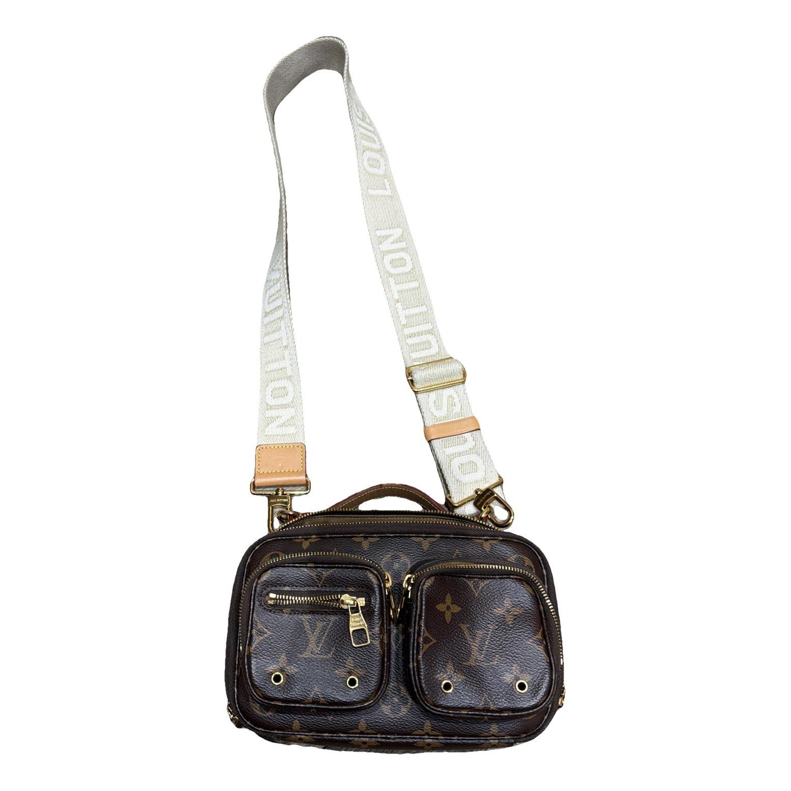 Croisé Utility leather bag